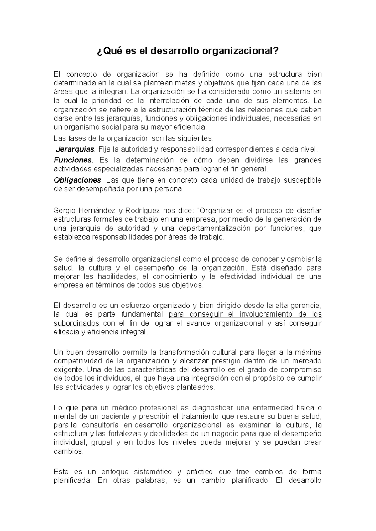 QUE ES EL DO - 000 - ¿Qué es el desarrollo organizacional? El concepto ...