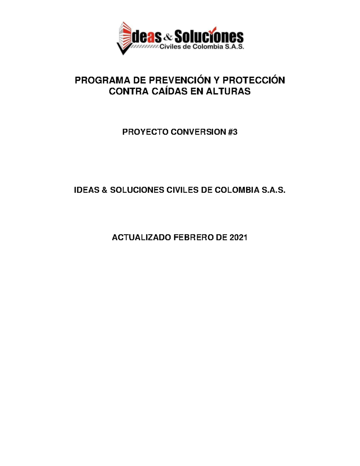 Programa De Protección Contra Caídas Febrero 2021 Conversión 3