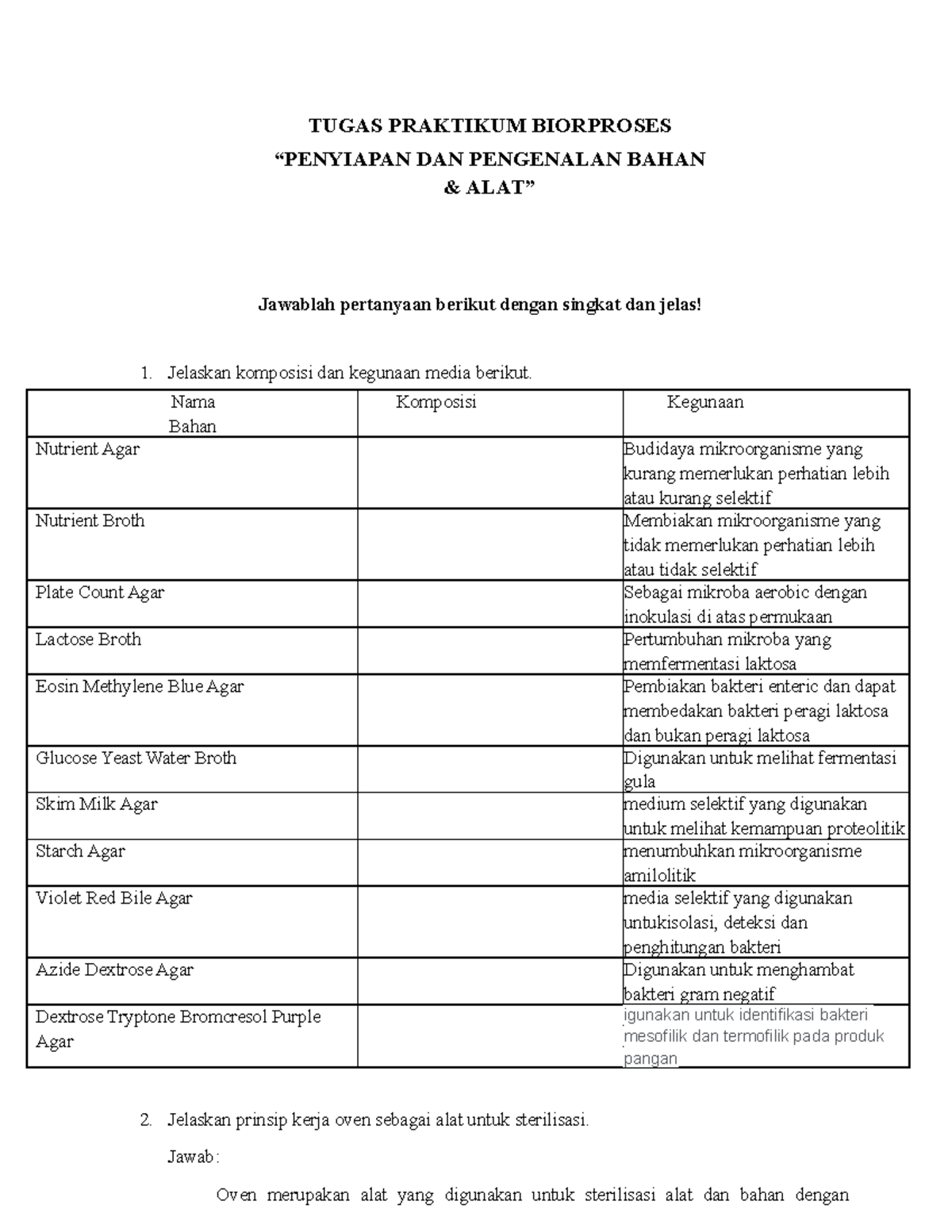 Laporan Praktikum Pengenalan Alat Dan Bahan - TUGAS PRAKTIKUM ...