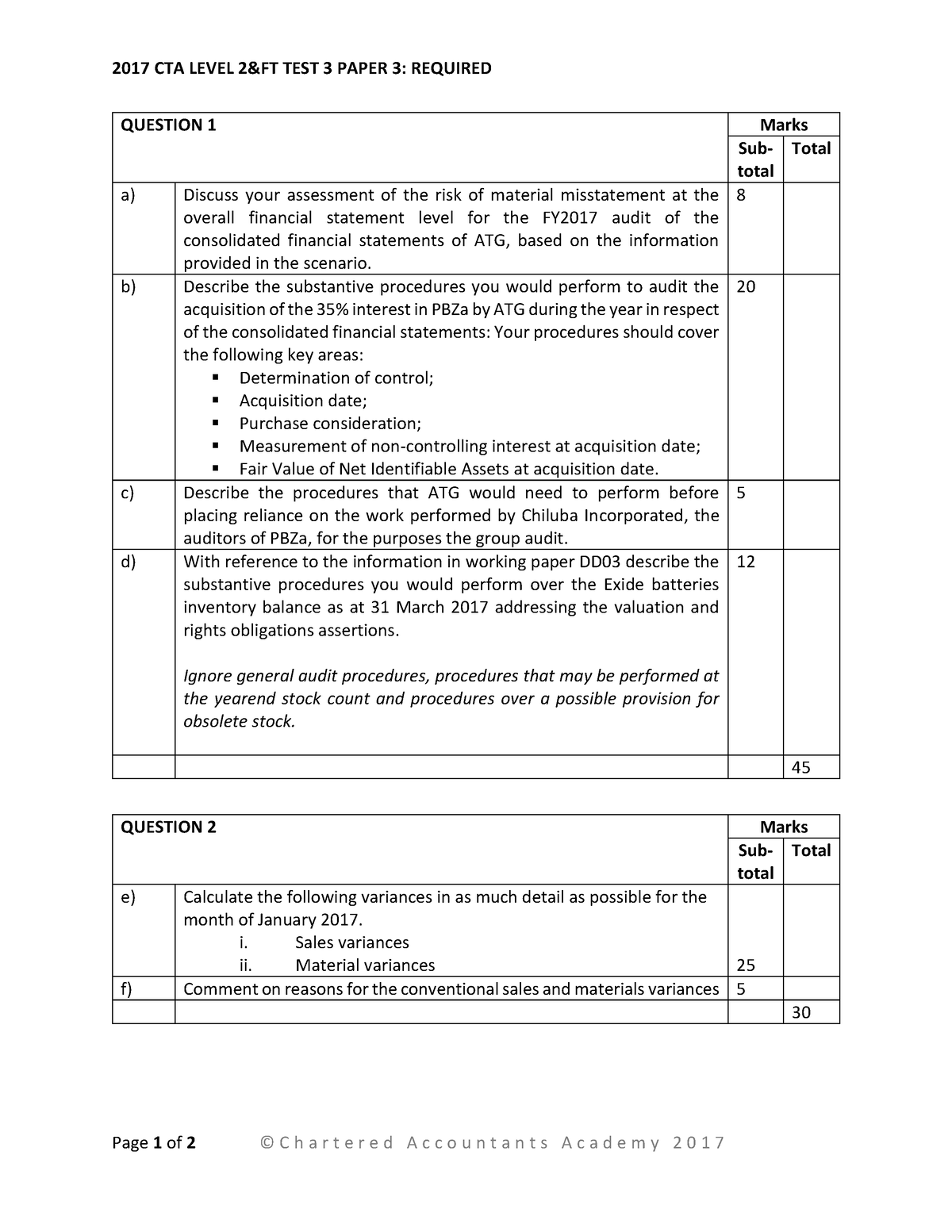 2017-cta-2-ft-test-3-paper-3-required-2017-cta-level-2-ft-test-3