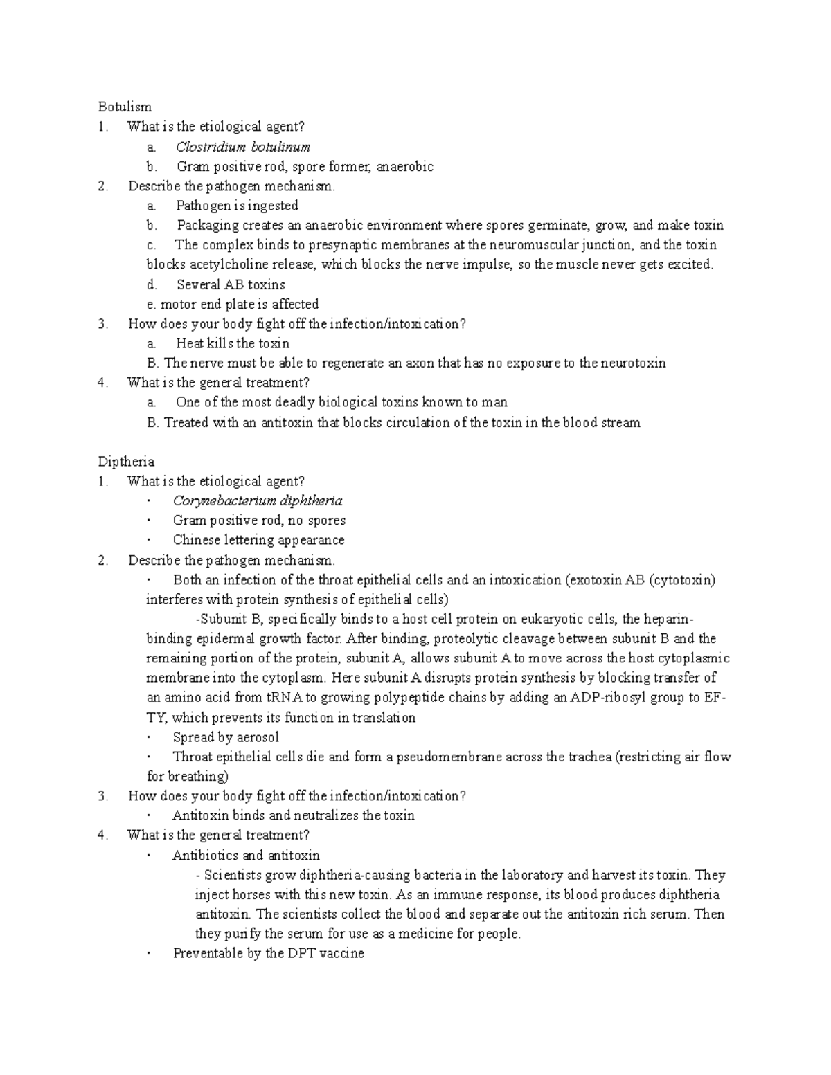 mechanisms-of-bacteria-botulism-1-what-is-the-etiological-agent-a