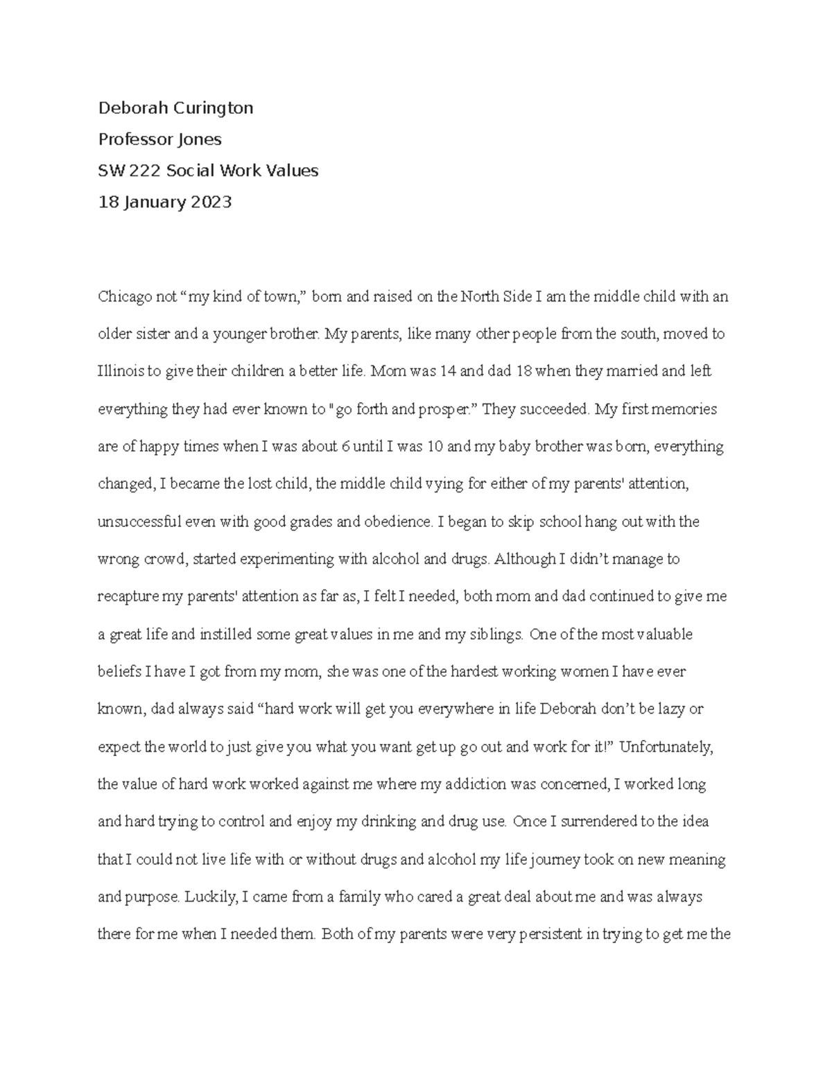 I Believe Essay Topic Ideas High School