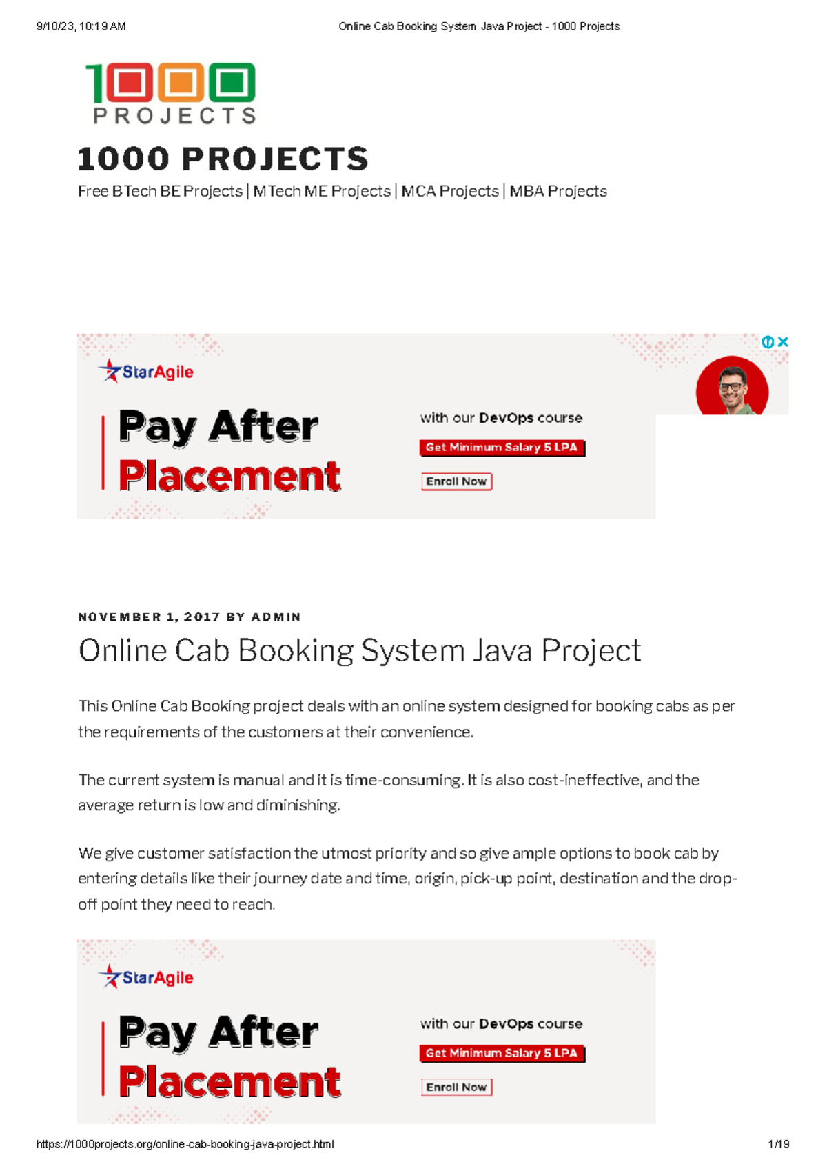 Online Cab Booking System Java Project 1000 Projects N O V E M B E R 1 2 0 1 7 B Y A D M I 0654