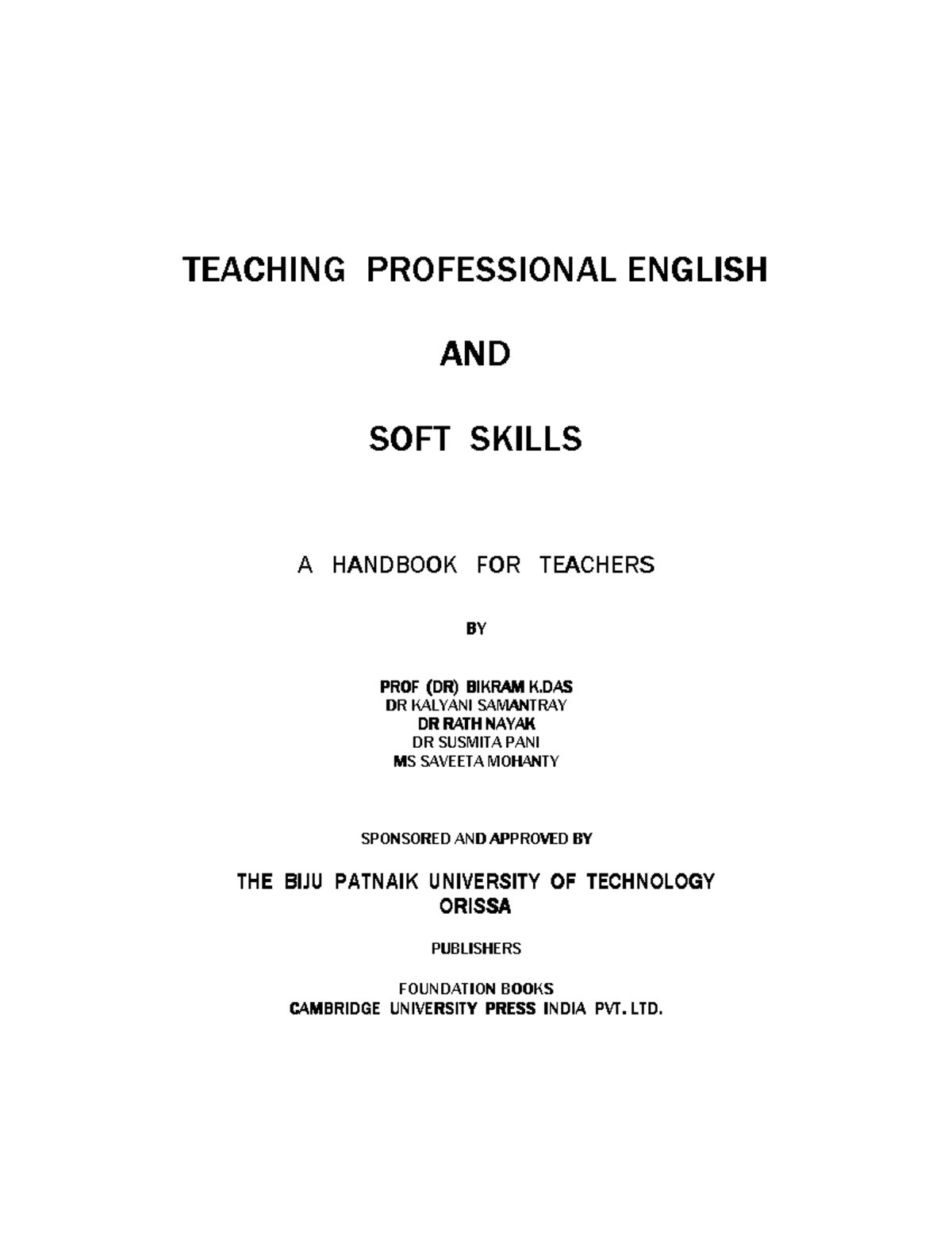 Teachers' Guide and Notes - - Studocu
