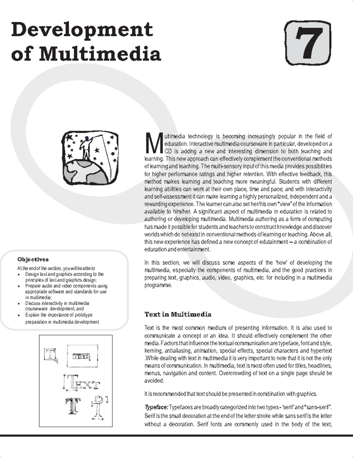 Section 7 - Multimedia development - Development of Multimedia M ...