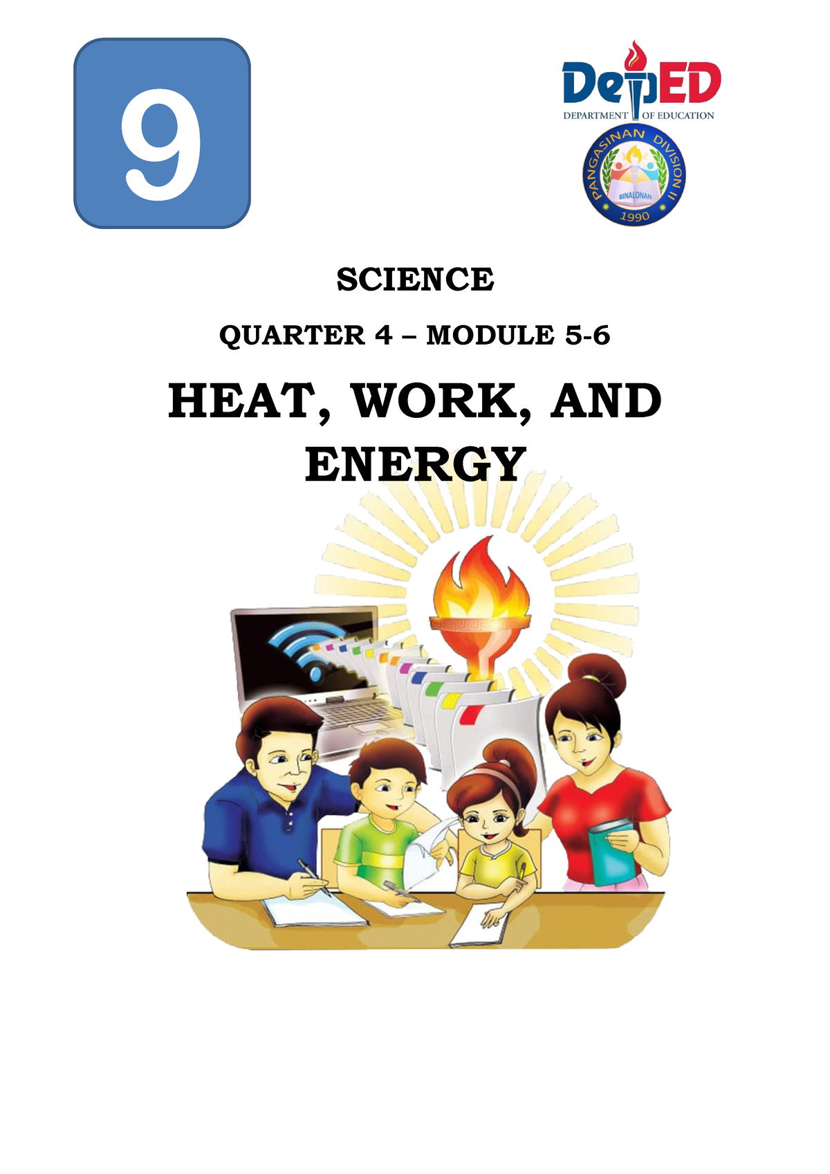 Grade 9 Q4 Module 5 6 - Science - SCIENCE QUARTER 4 – MODULE 5 - 6 HEAT ...