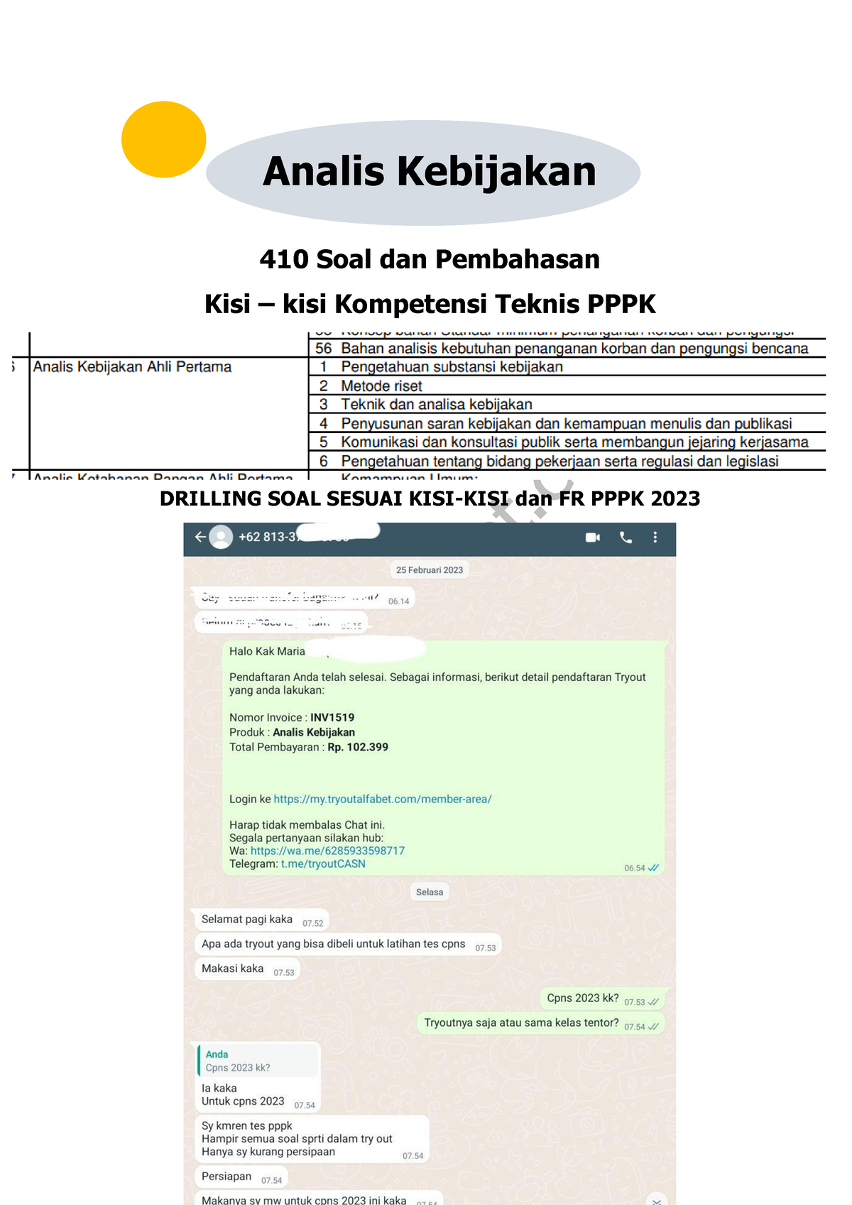 . Rekomen Analis Kebijakan Soal Baru PPPK 2022 - Analis Kebijakan 410 ...