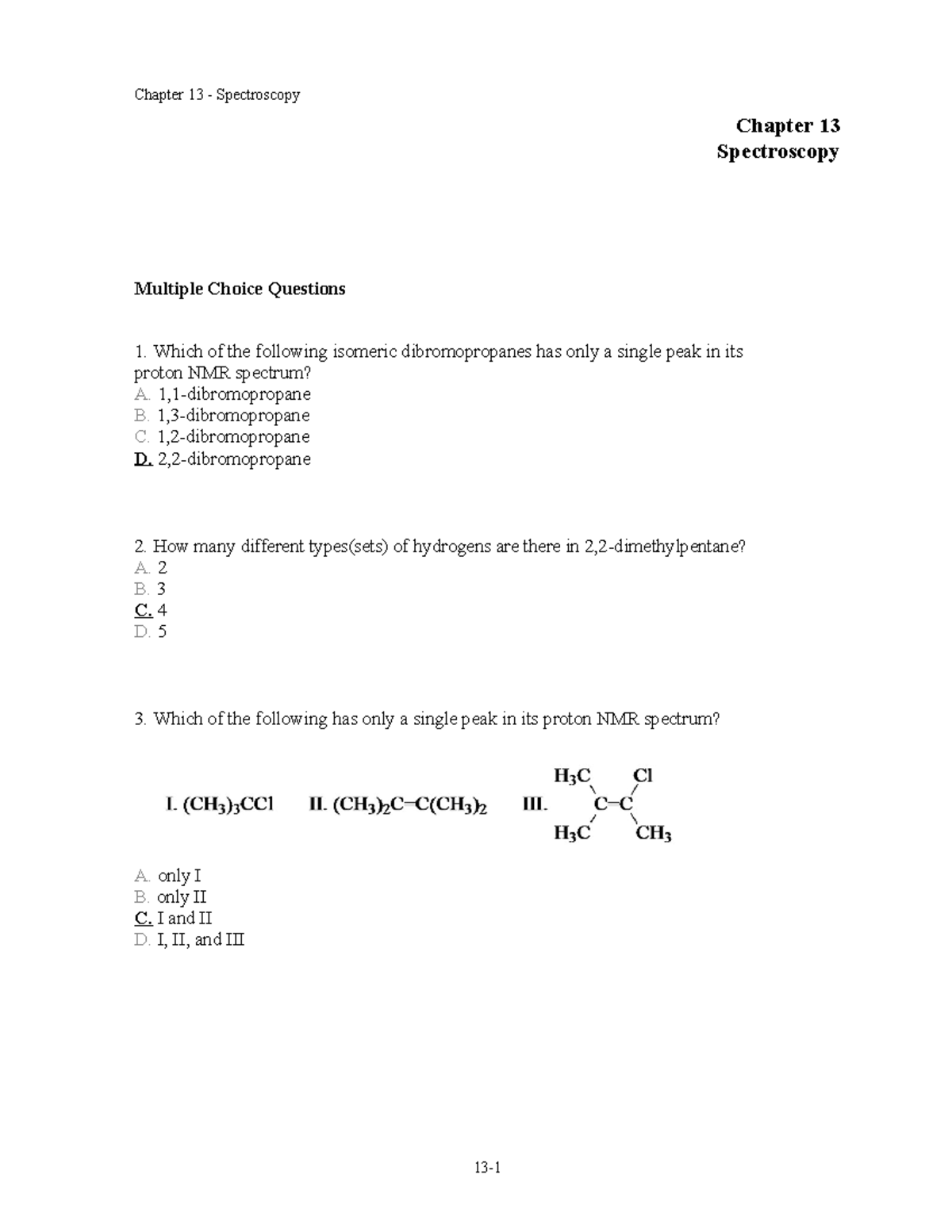 MCQ on IR spectroscopy Page1 kienitvc.ac.ke