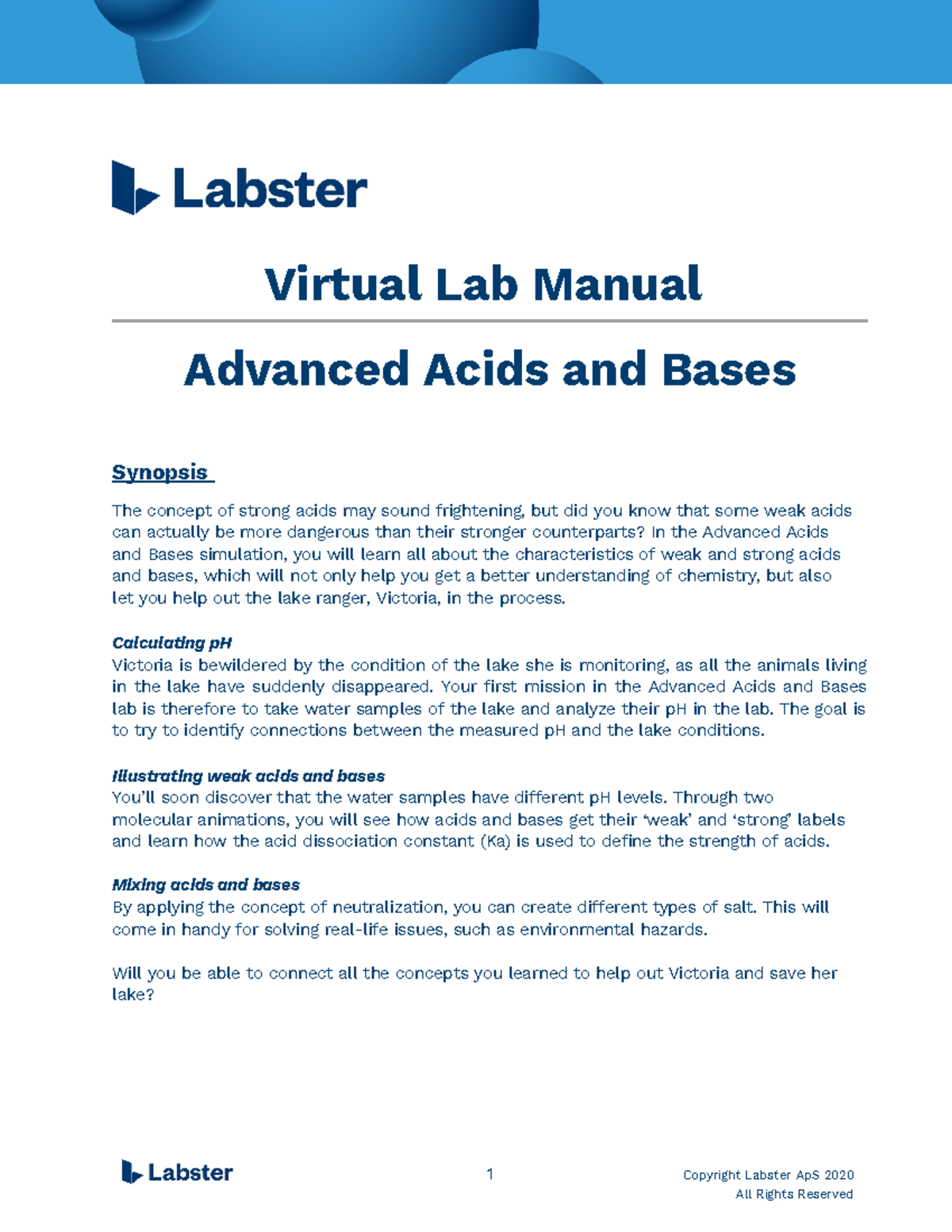 AAB Advanced Acids and Bases Lab Manual - Tagged - Virtual Lab Manual ...