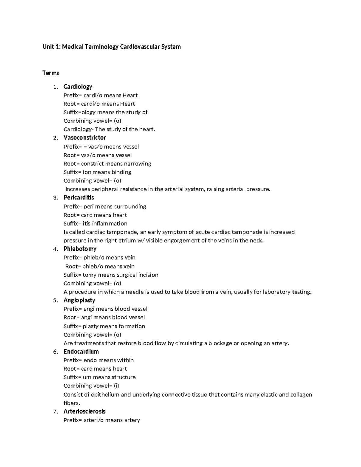 unit-1-medical-terminology-cardiovascular-system-cardiology-prefix