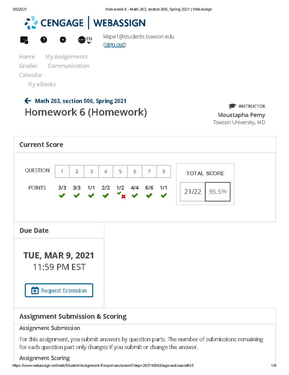 homework-6-math-263-section-006-spring-2021-webassign-studocu