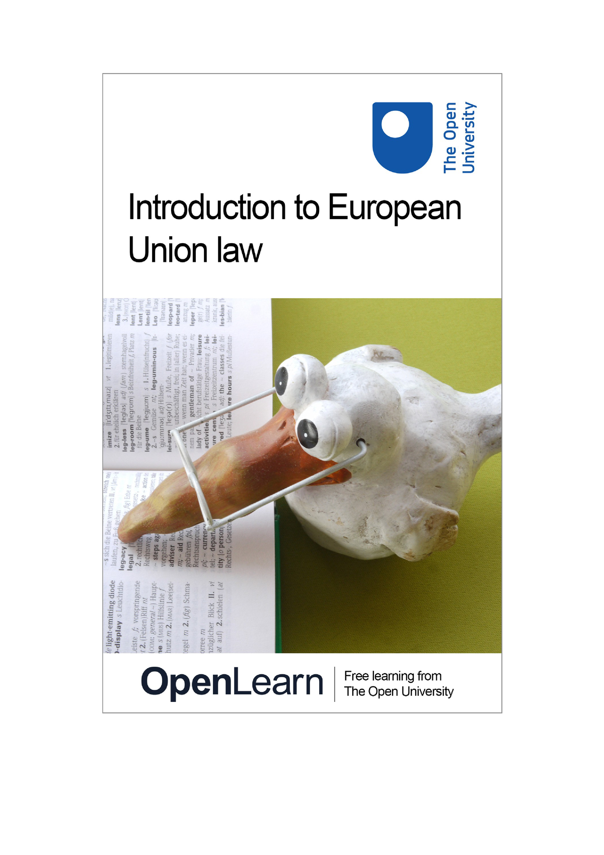 Introduction To EU Union - The Impact Of EU Law - LAWDM0075 ...