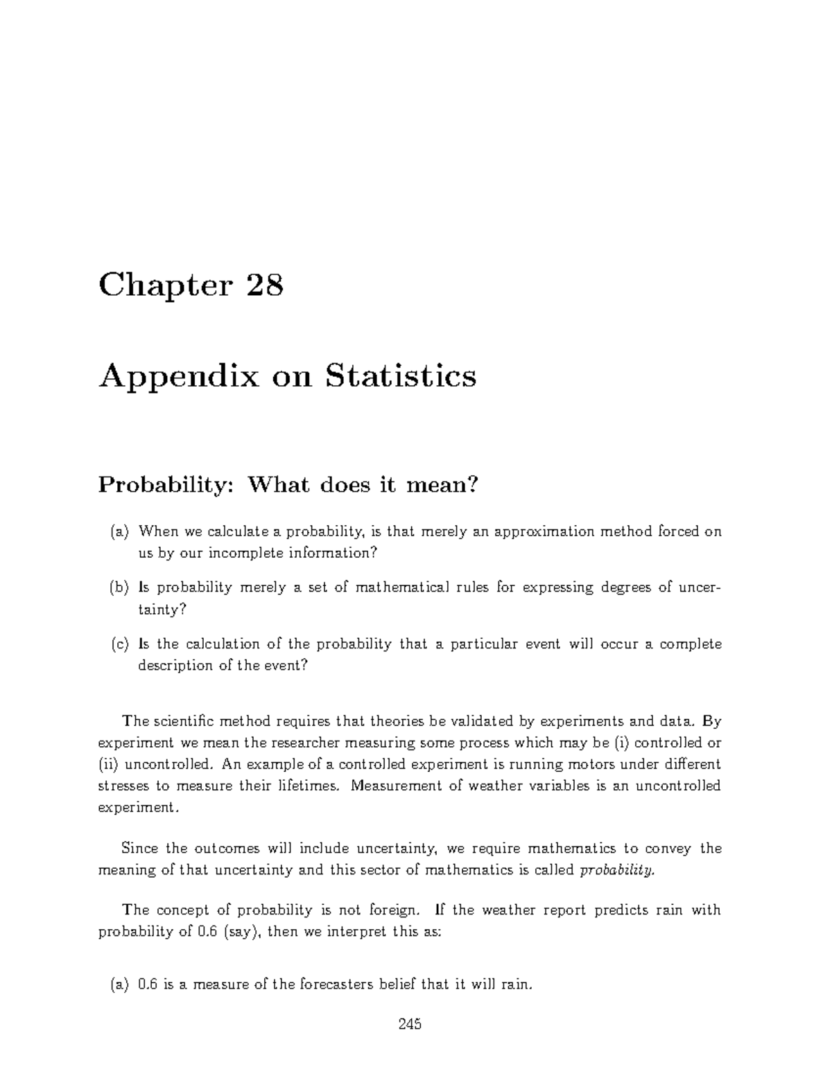 MATH102 Lecture 28 2010 - Chapter 28 Appendix on Statistics Probability ...