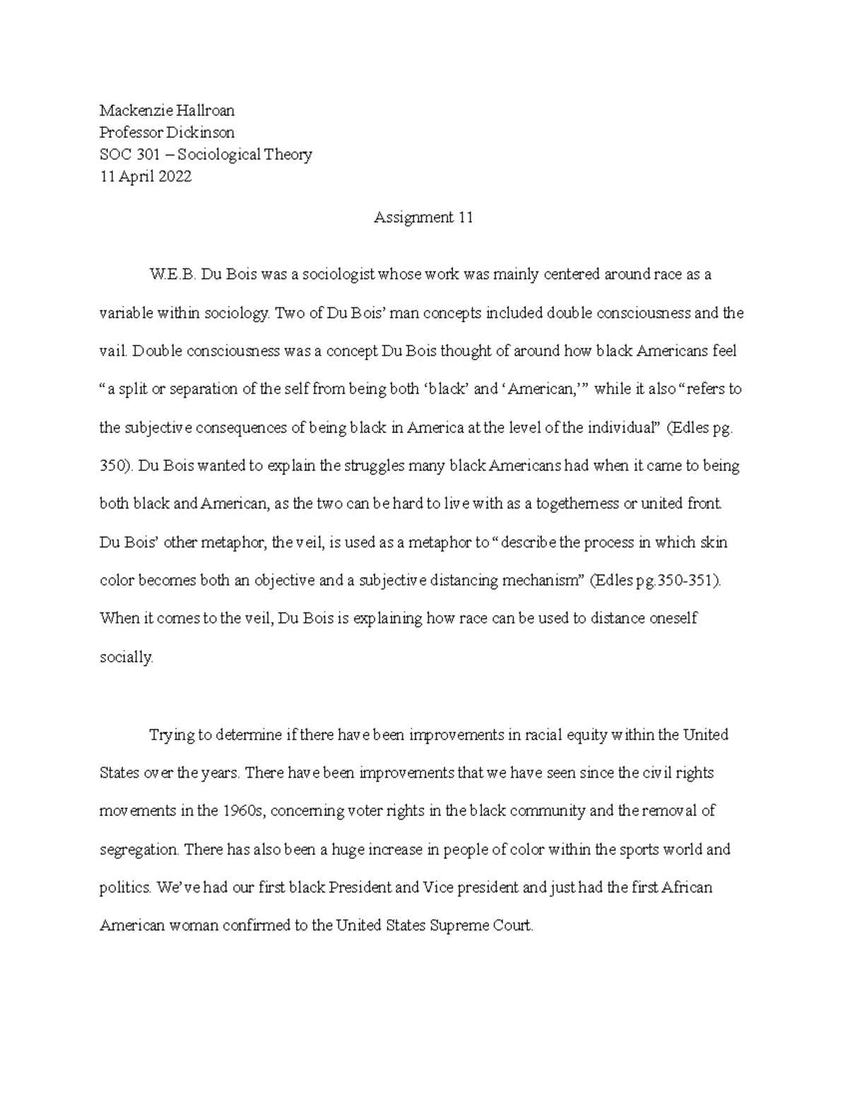 soc-301-assign-11-summary-mackenzie-hallroan-professor-dickinson