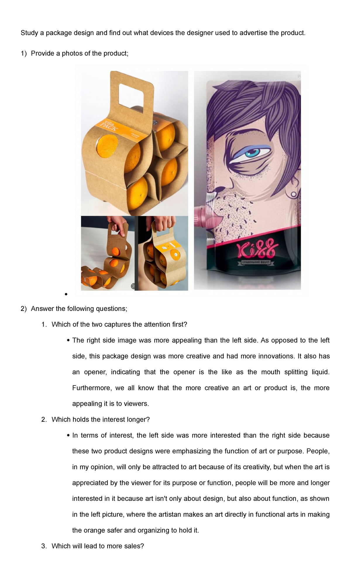Ws 3 art functions - rbyukutkmuilmuyily - Study a package design and ...