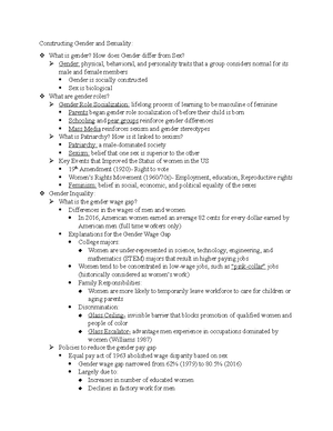 Chapter 1 Notes - Chapter 1: Sociology And The Real World What Is ...