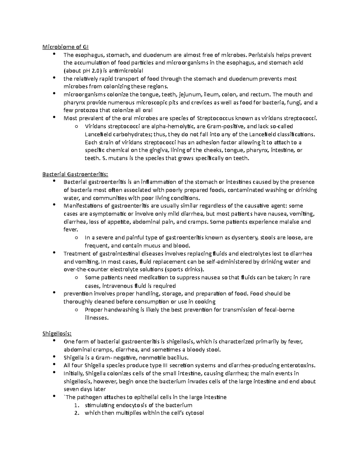 Microbiome of GI - This is chapter 23 of the textbook - Microbiome of ...