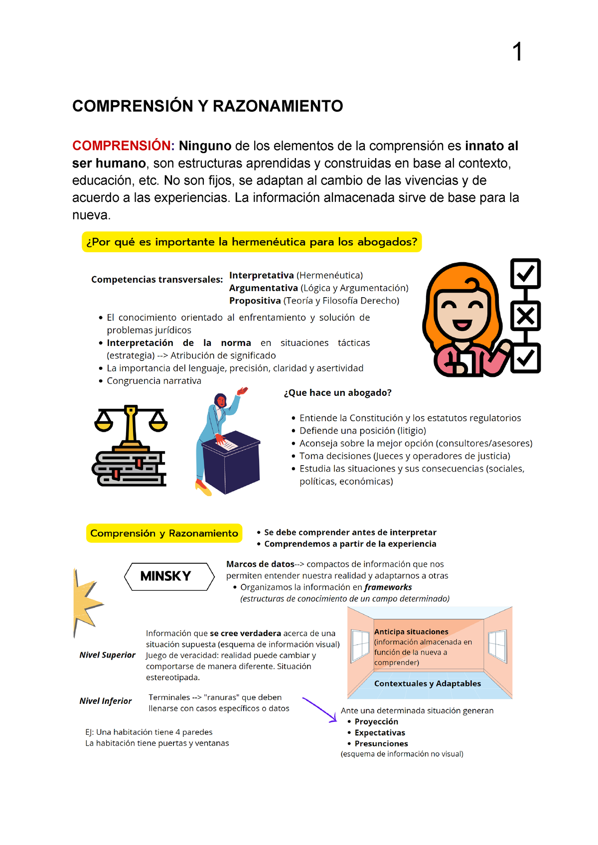 Apuntes DE Hermenéutica - COMPRENSIÓN Y RAZONAMIENTO COMPRENSIÓN ...