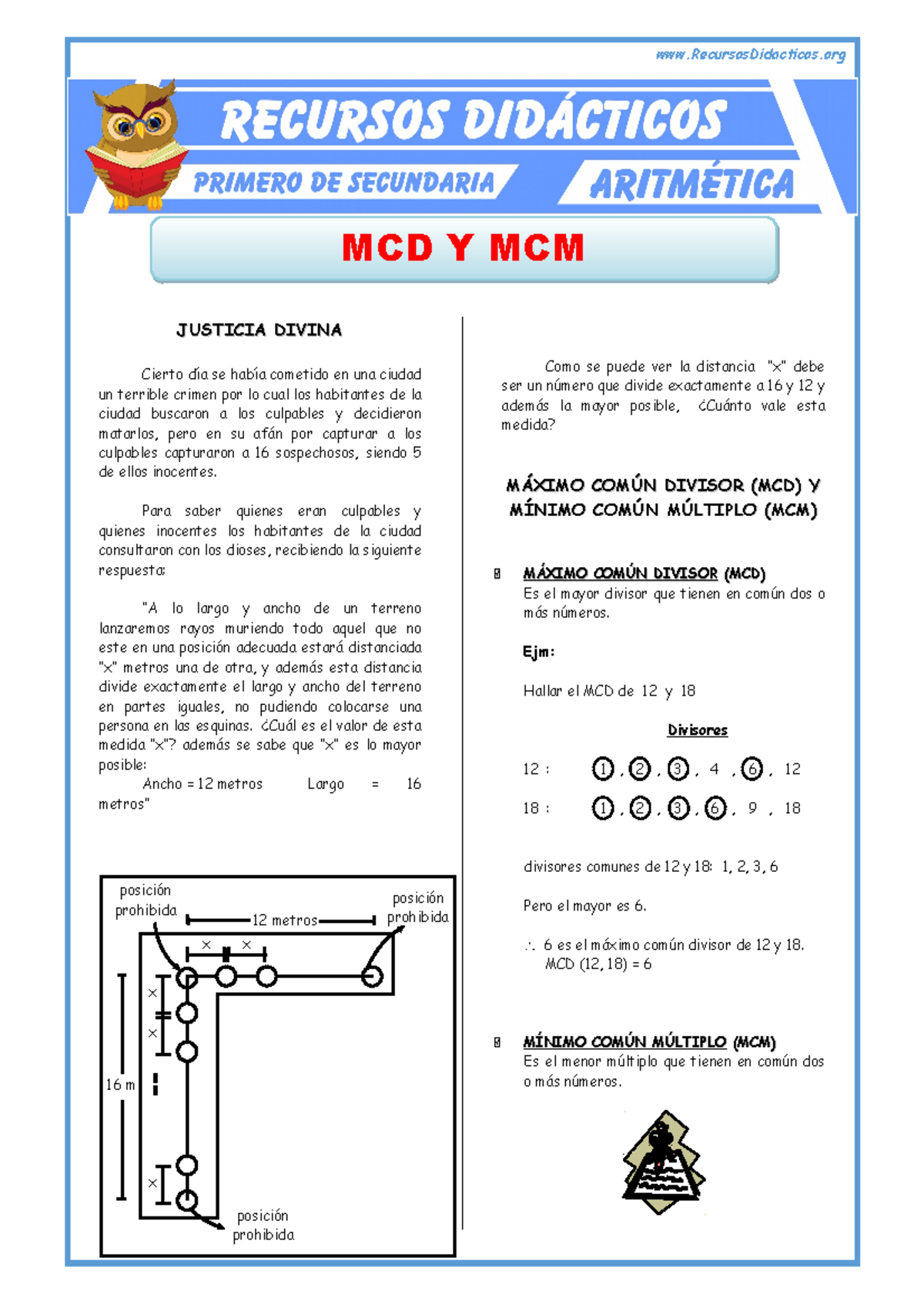 m-ximo-comun-divisor-y-m-nimo-comun-multiplo-para-primero-de-secundaria