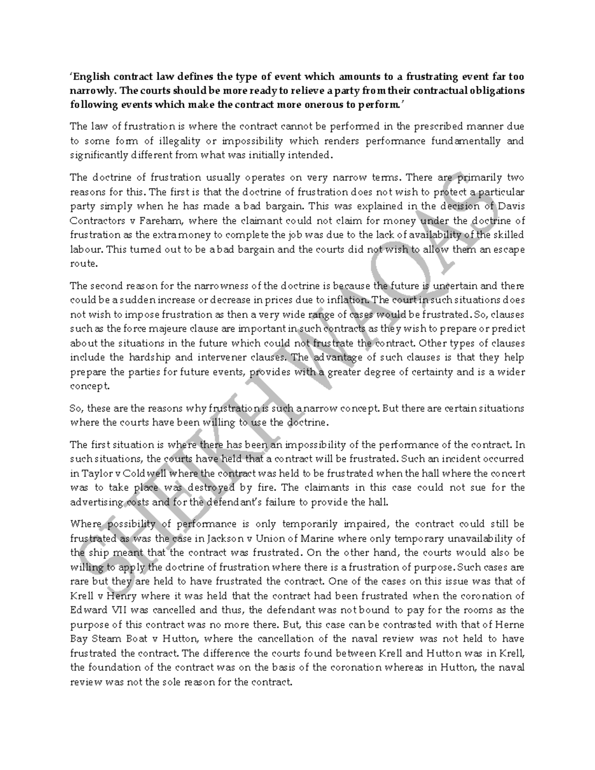 Frustration Essay this is quite detailed document and is helpful for Frustration Essay this is quite detailed document and is helpful for