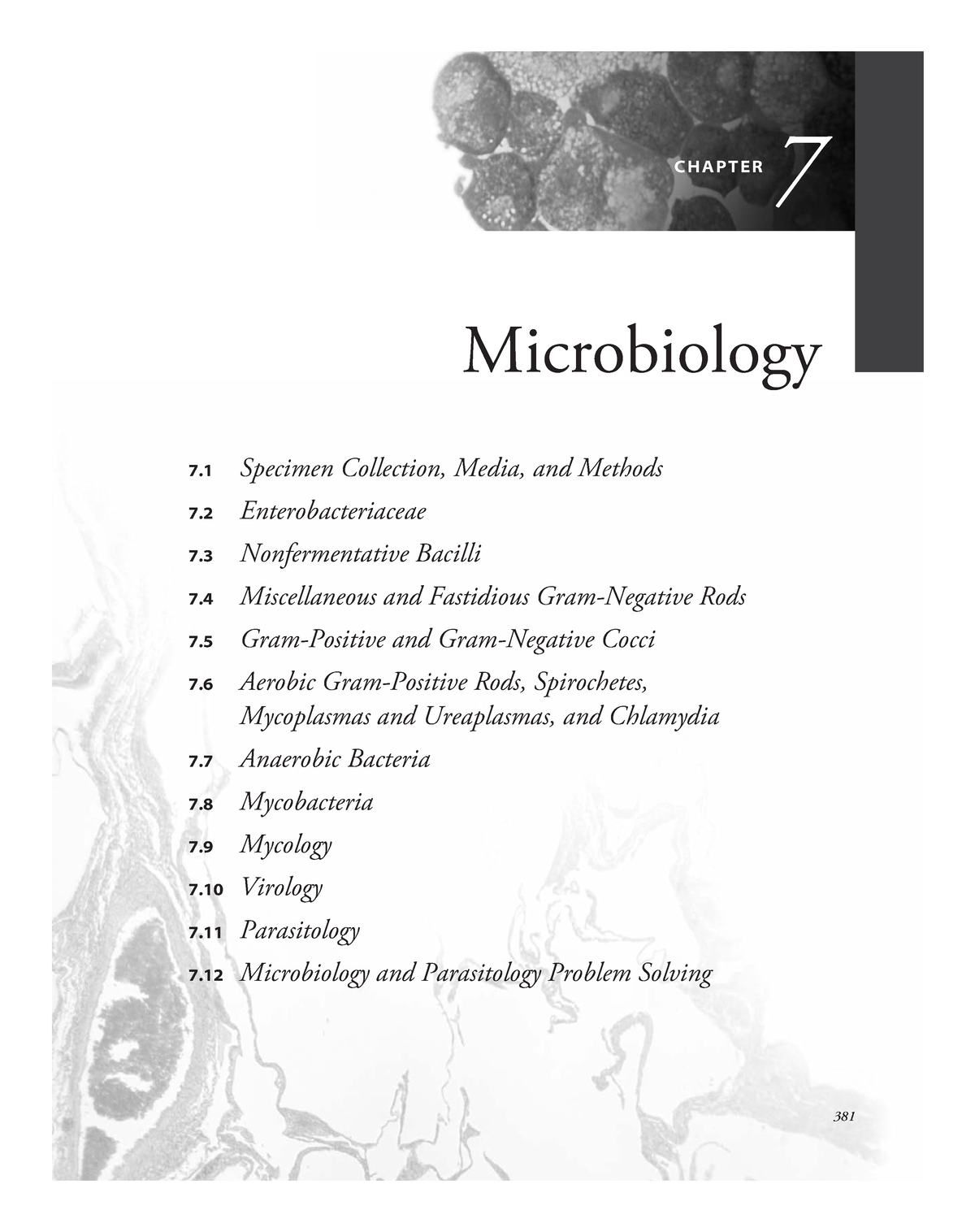 Bacteriology (HARR) - AAAAAAAAAAAAAAAAA - CHAPT E R 7 7 Specimen ...