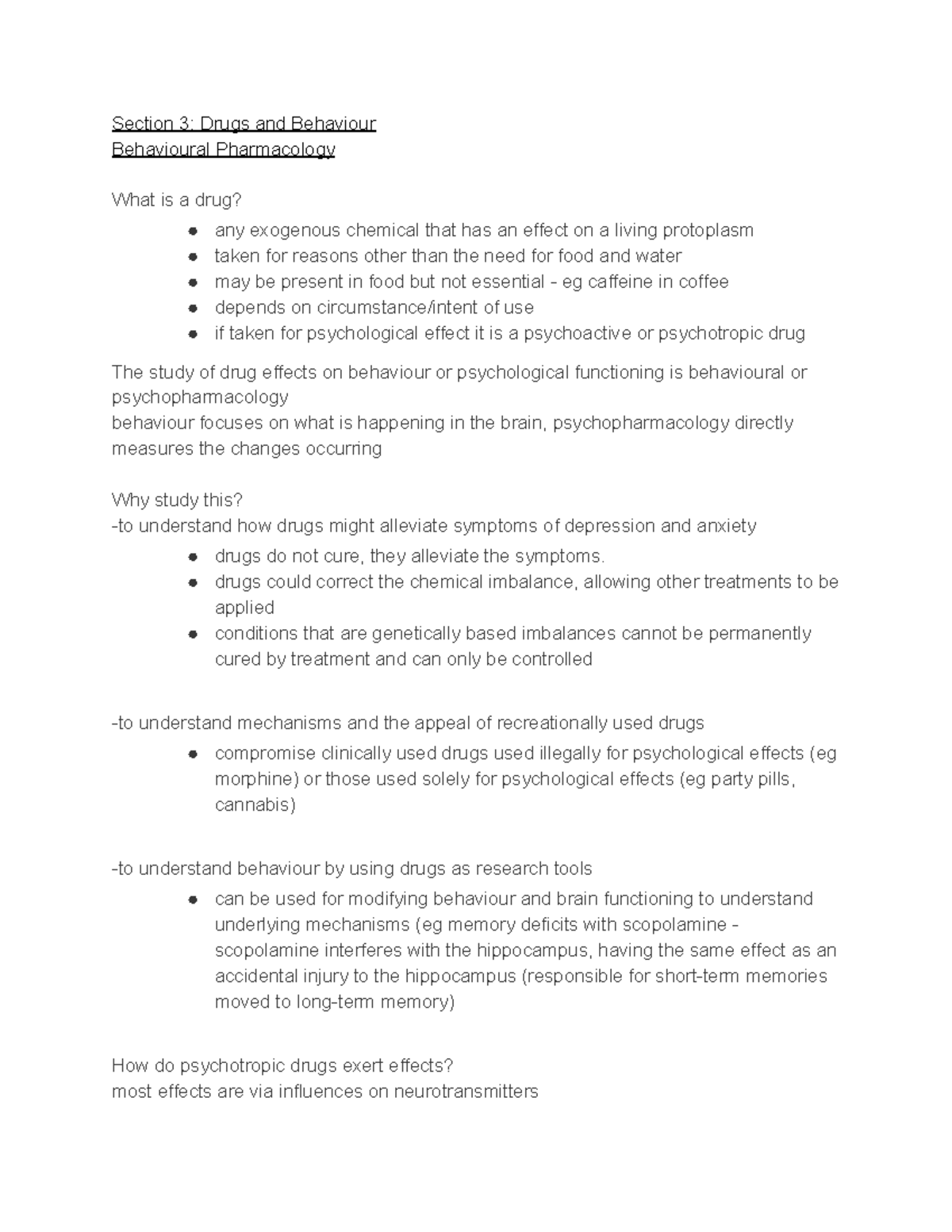 behavioural-pharmacology-section-3-drugs-and-behaviour-behavioural