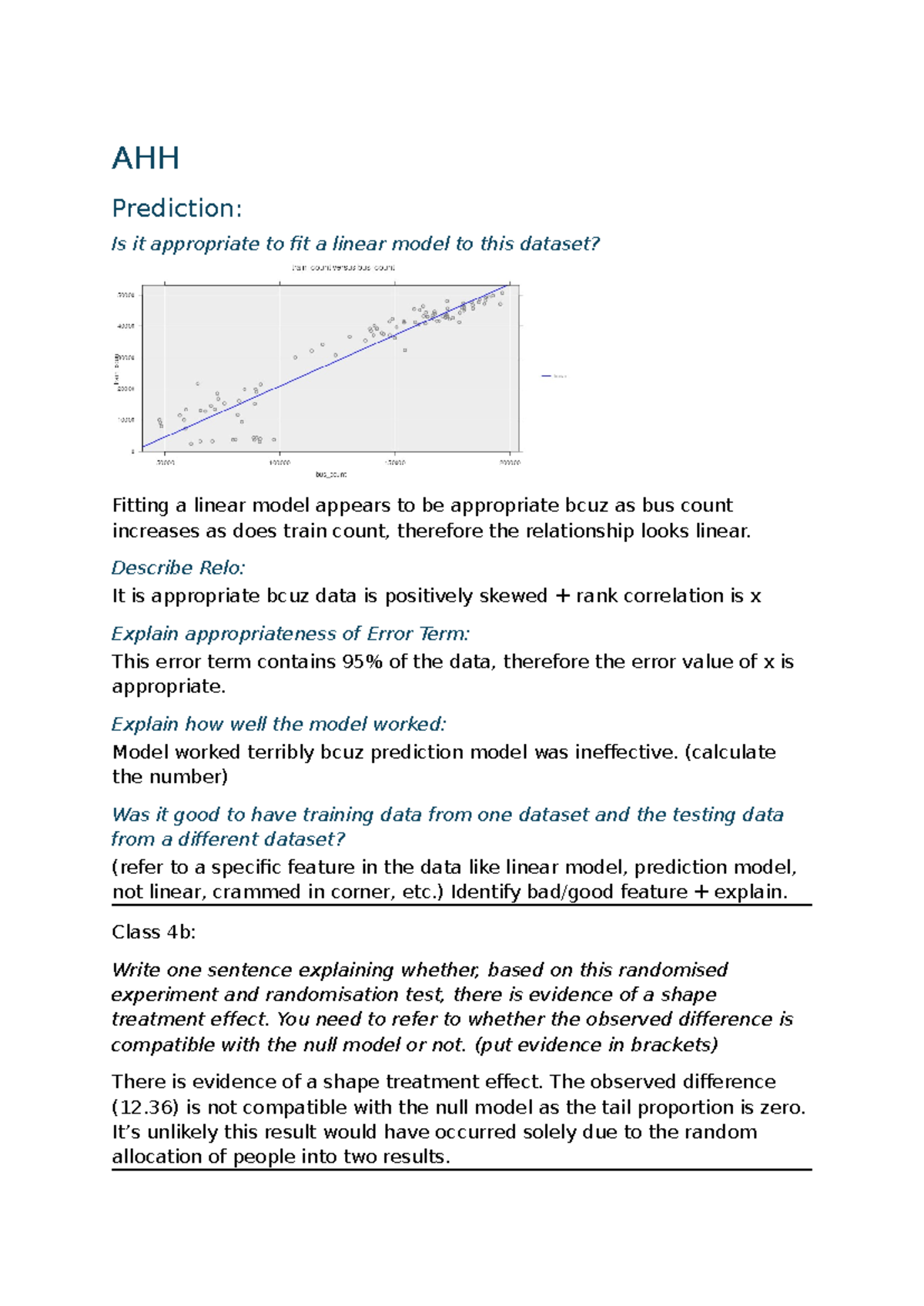Stats 108 - Some notes from the lectures - AHH Prediction: Is it ...