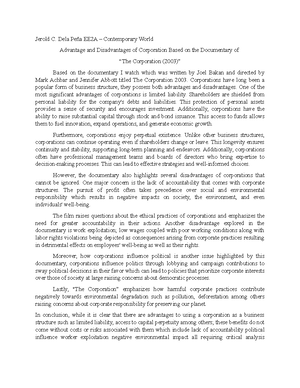 Script - Contemporary - Script for Contemporary The Covid-19 pandemic ...