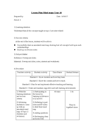 Bio 11 2B - Lesson Plan for Quadrant Sampling & Chi Squared - Lesson ...