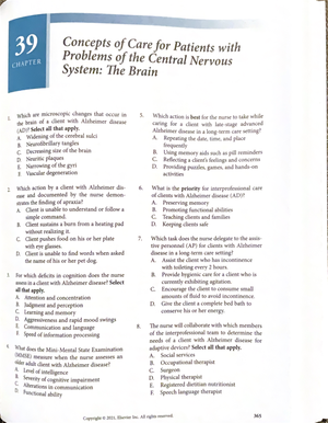 Exam View - Chapter 07 - Adaptive Quiz - Chapter 07: Nursing Diagnosis ...