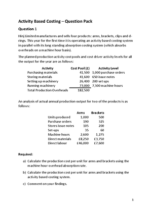 Worked Example 1 (Additive) - Question - Time Series Analysis ...