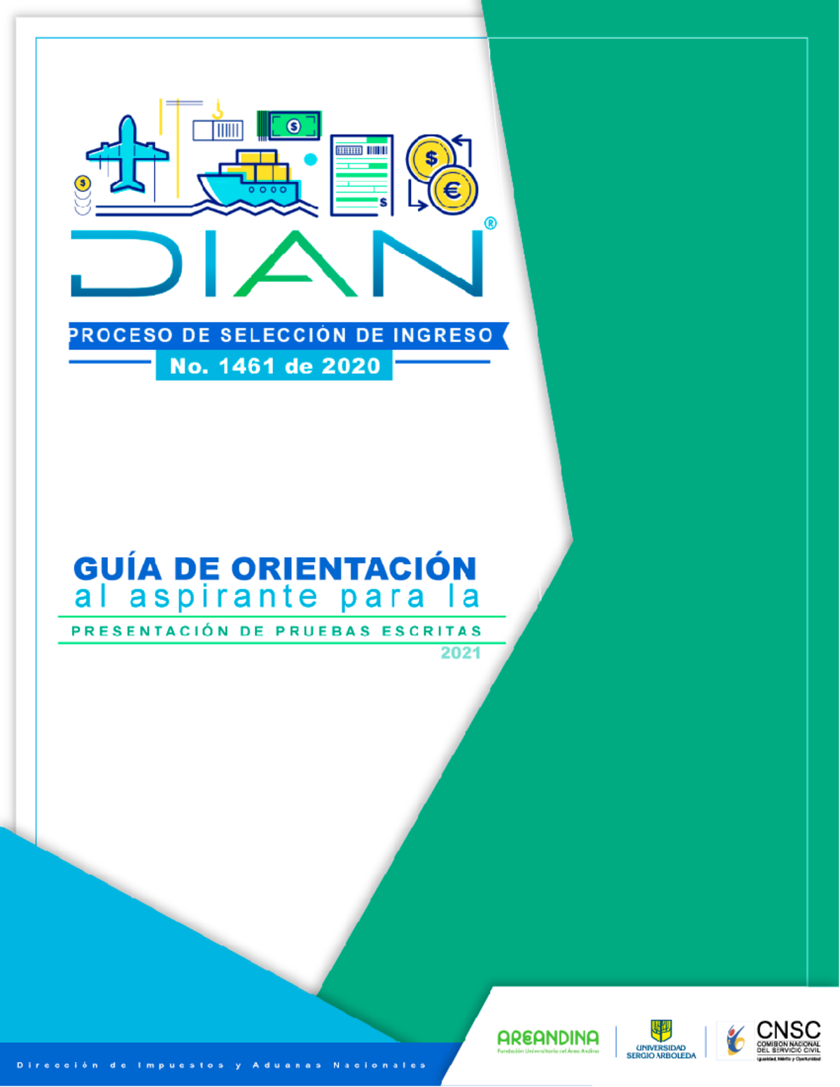 GOA Presentacion Pruebas Escritas DIAN - Tabla de Contenido 1 ...