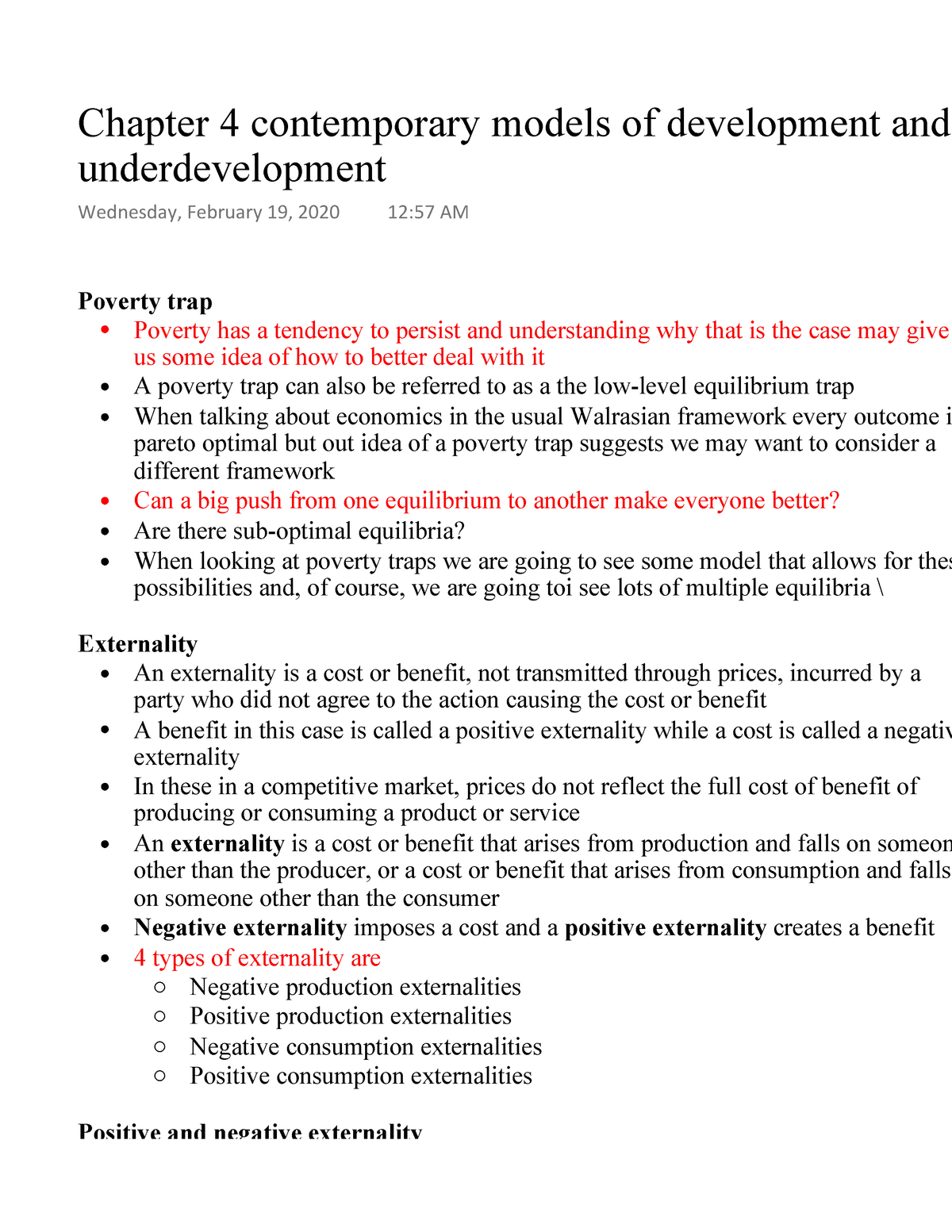 thesis of development and underdevelopment