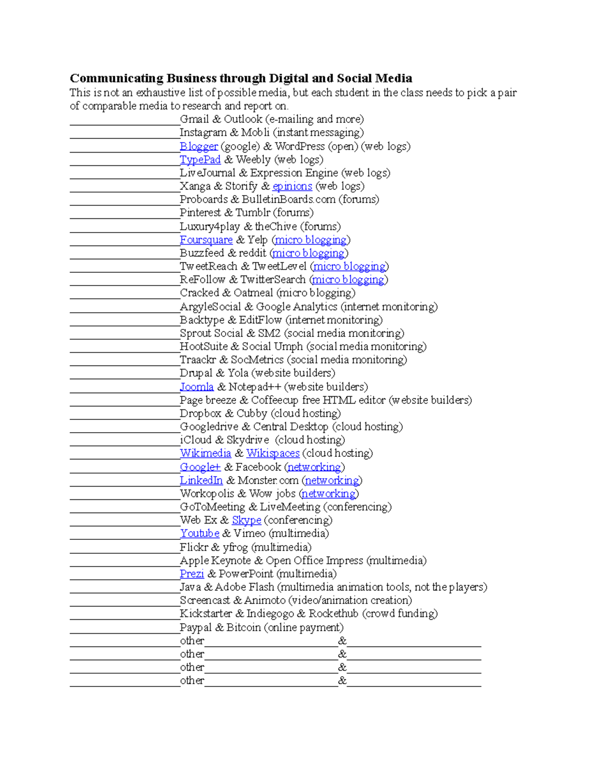 List Digital Media Examples Communicating Business through Digital
