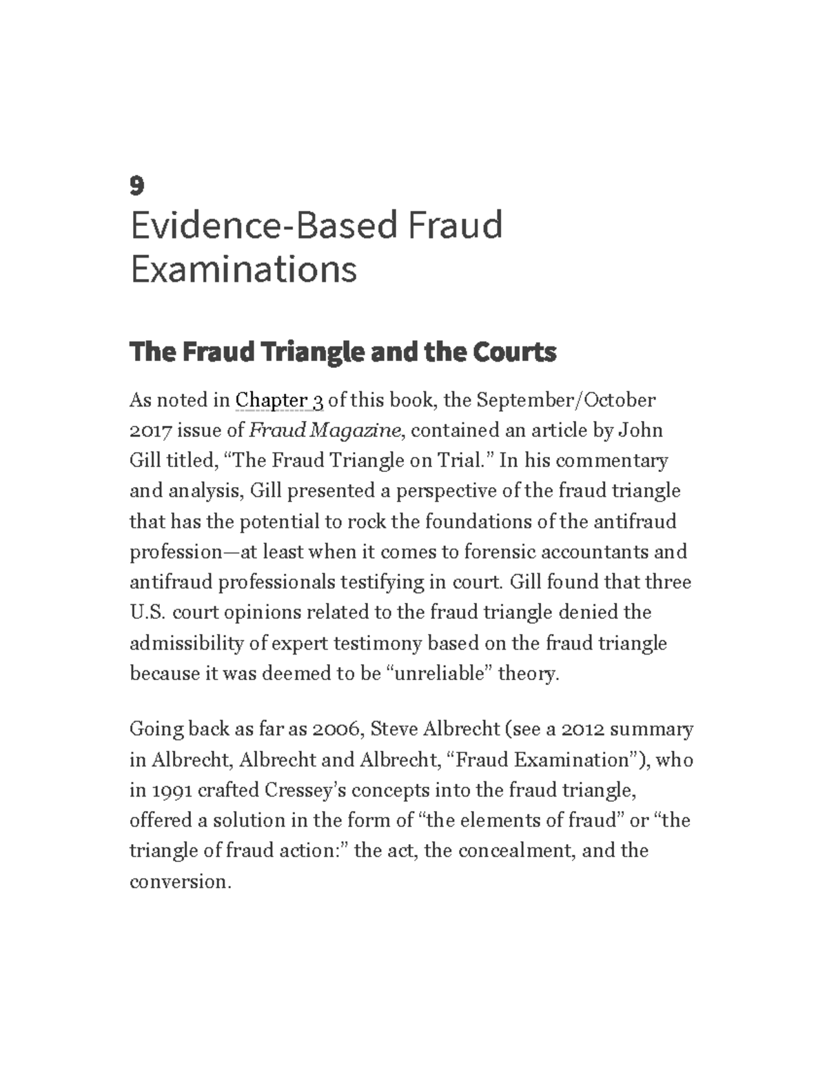 Book Chapter 9 Fraud Investigation Evidence MaryJo Kranacher L8 9