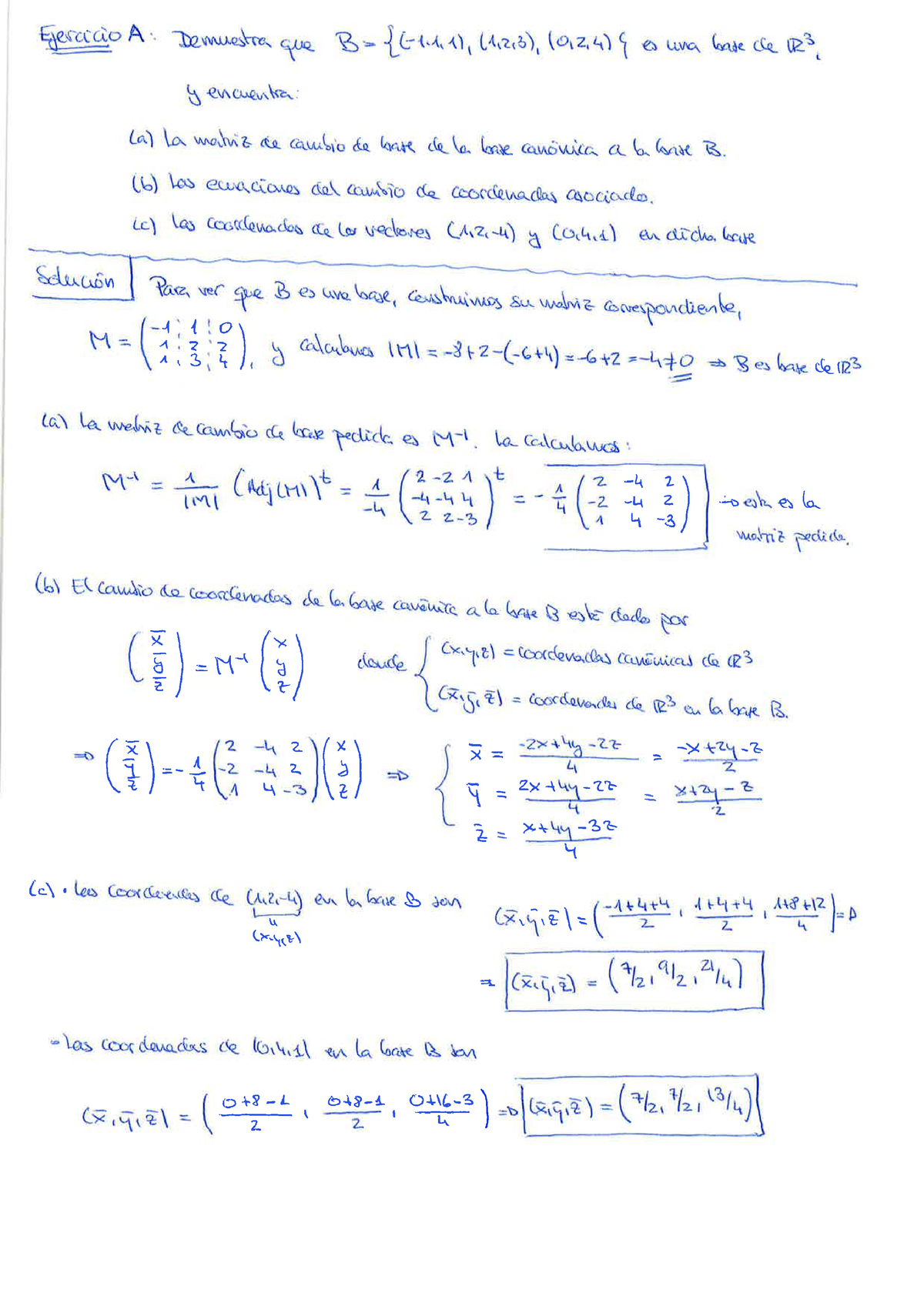 Ejercicios Resueltos - Matemáticas 1 - Studocu