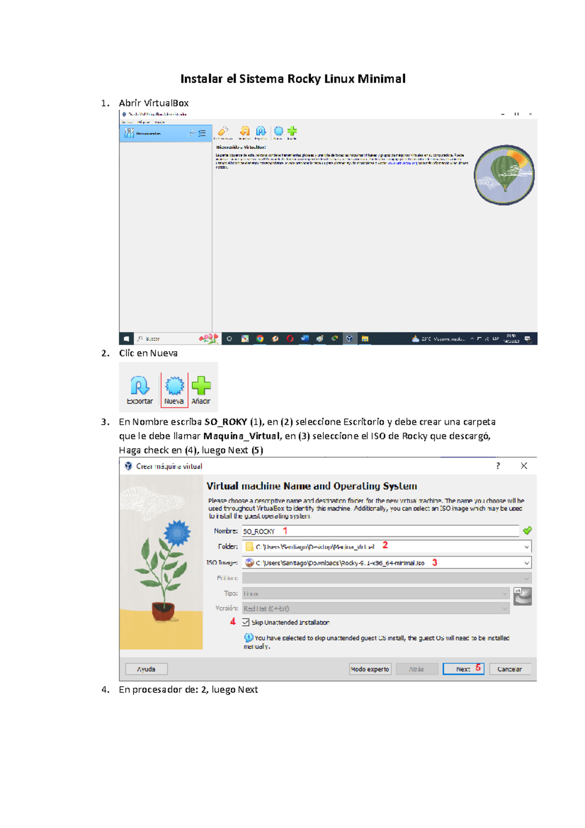 3 Instalar el Sistema Rocky Linux Minimal - Instalar el Sistema Rocky ...