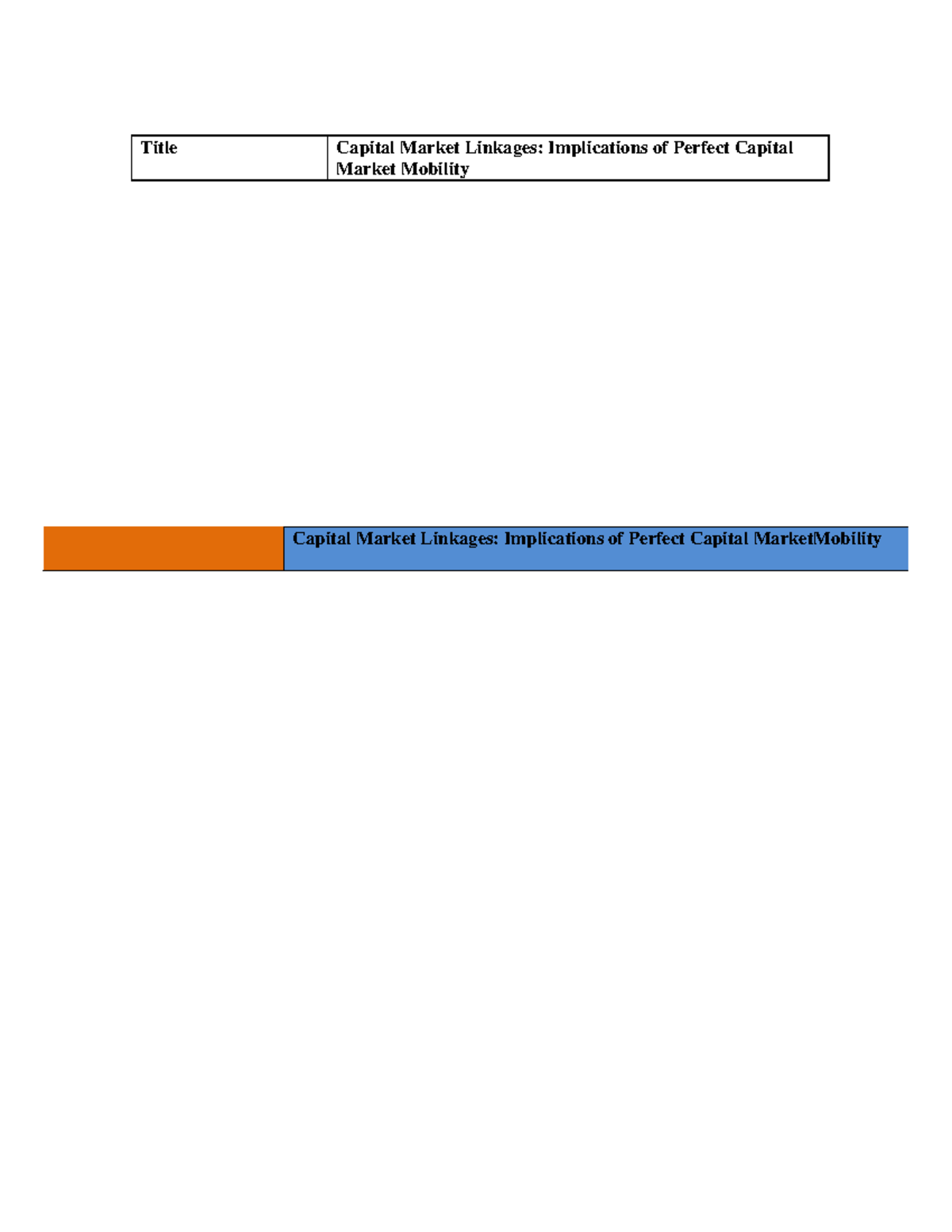 capital-market-linkages-implications-of-perfect-capital-market