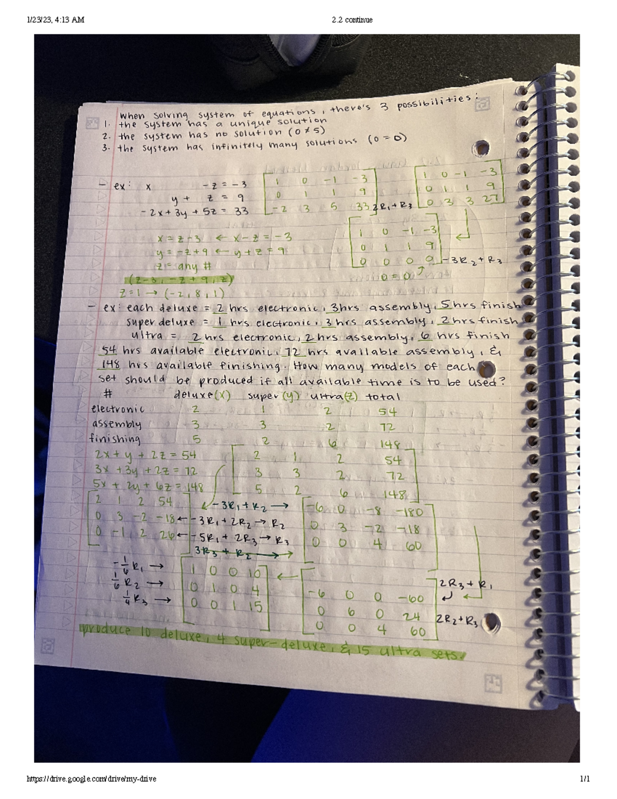 2.2 continue (part 2) - MATH 1324 - 1/23/23, 4:13 AM 2 continue drive ...