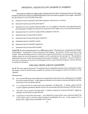 Natural Right And Right To Light - Law Of Property And Easement - Studocu