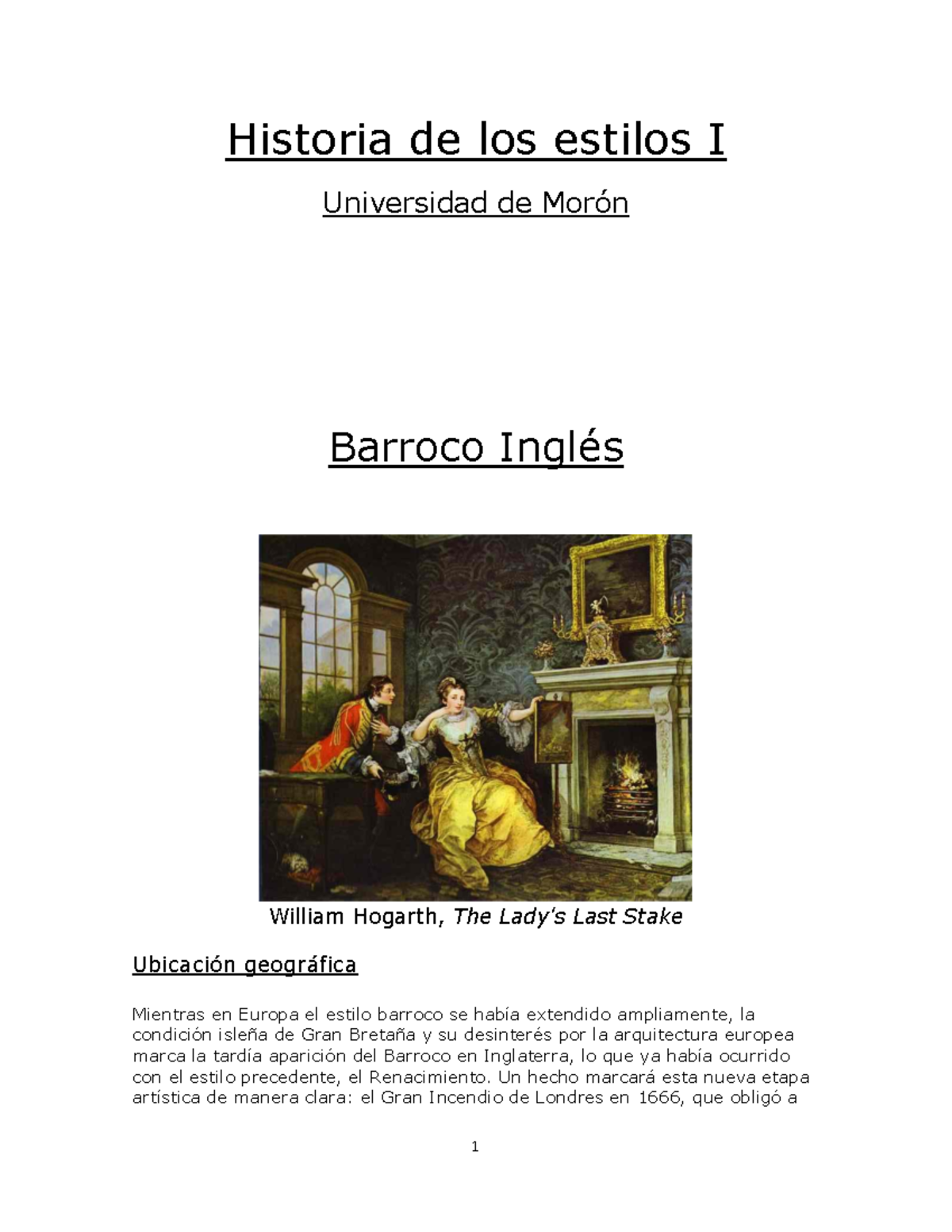 Barroco Ingles Warning TT Undefined Function 32 Historia De Los
