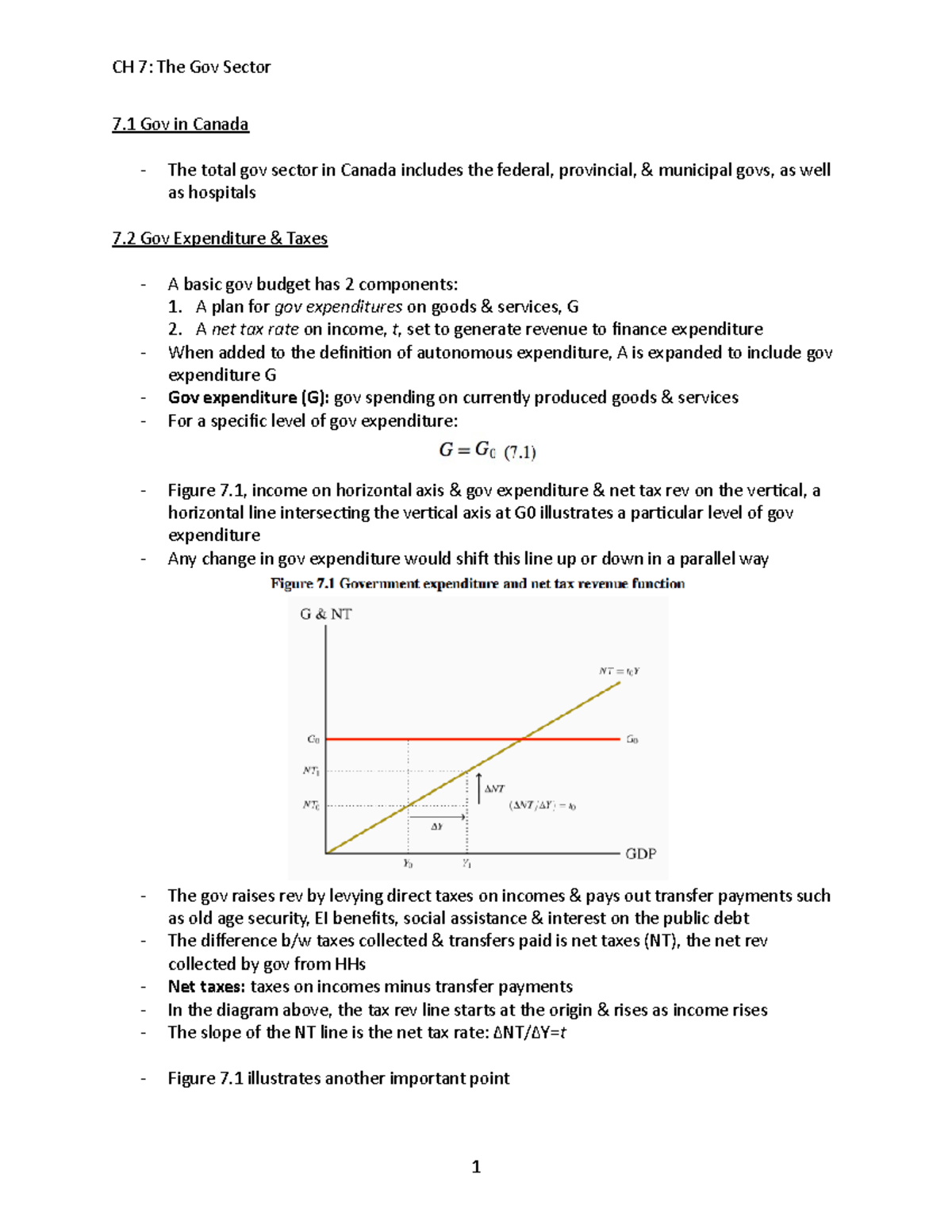 Econ 203 ch7 book notes - Summary Principles of Macroeconomics - CH 7 ...