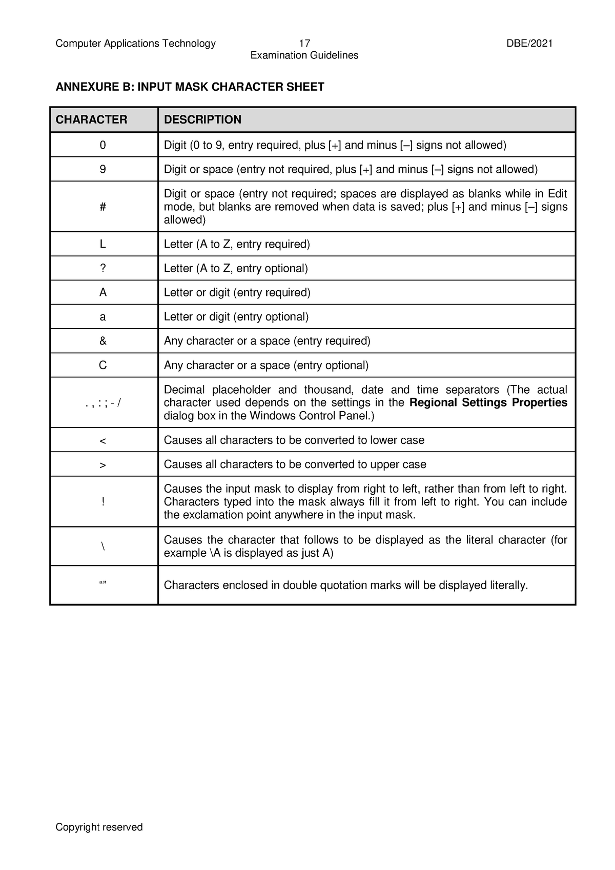 input-mask-character-sheet-computer-applications-technology-17-dbe