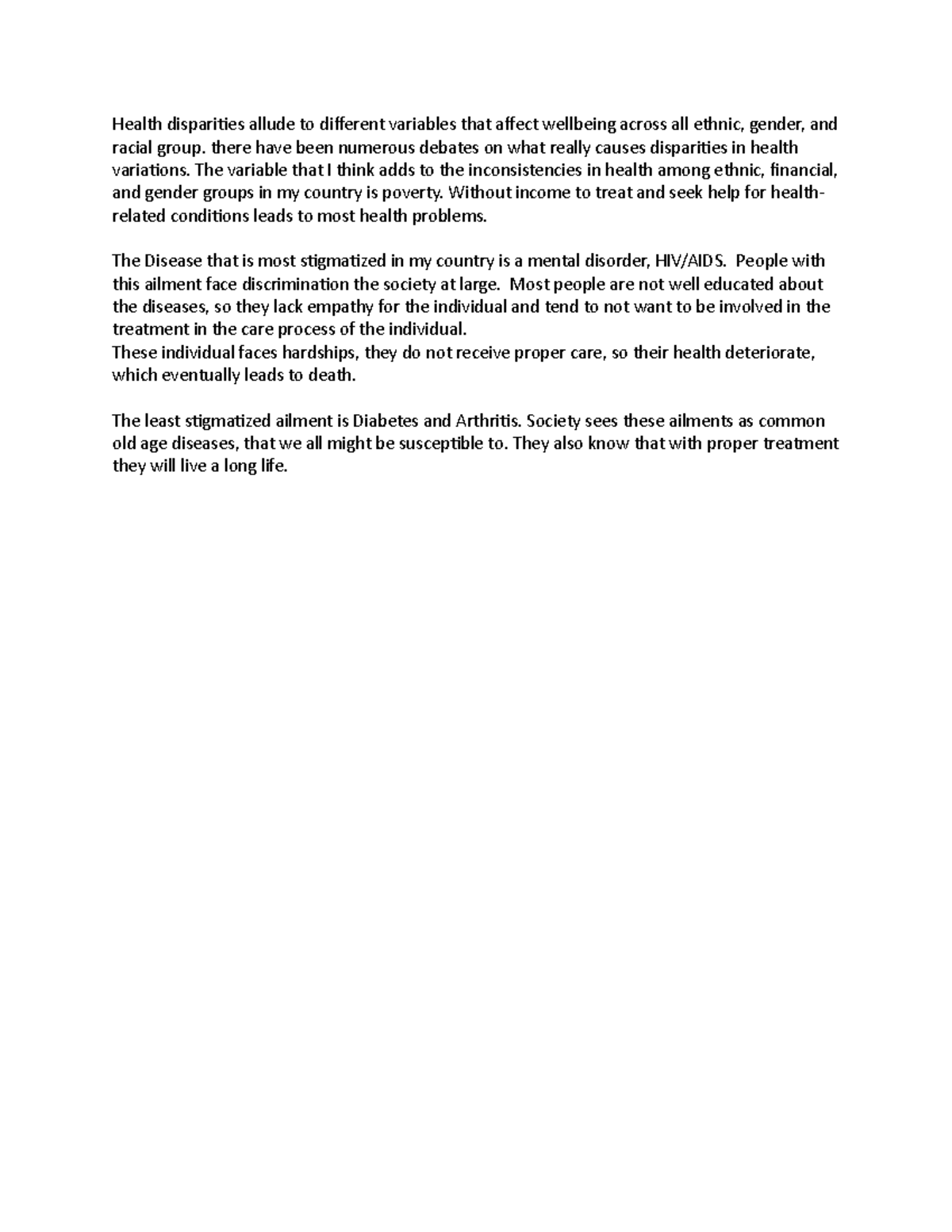 Discussion unit 7 - Good EXAMPLES - SOC 1502 - UoPeople - Studocu
