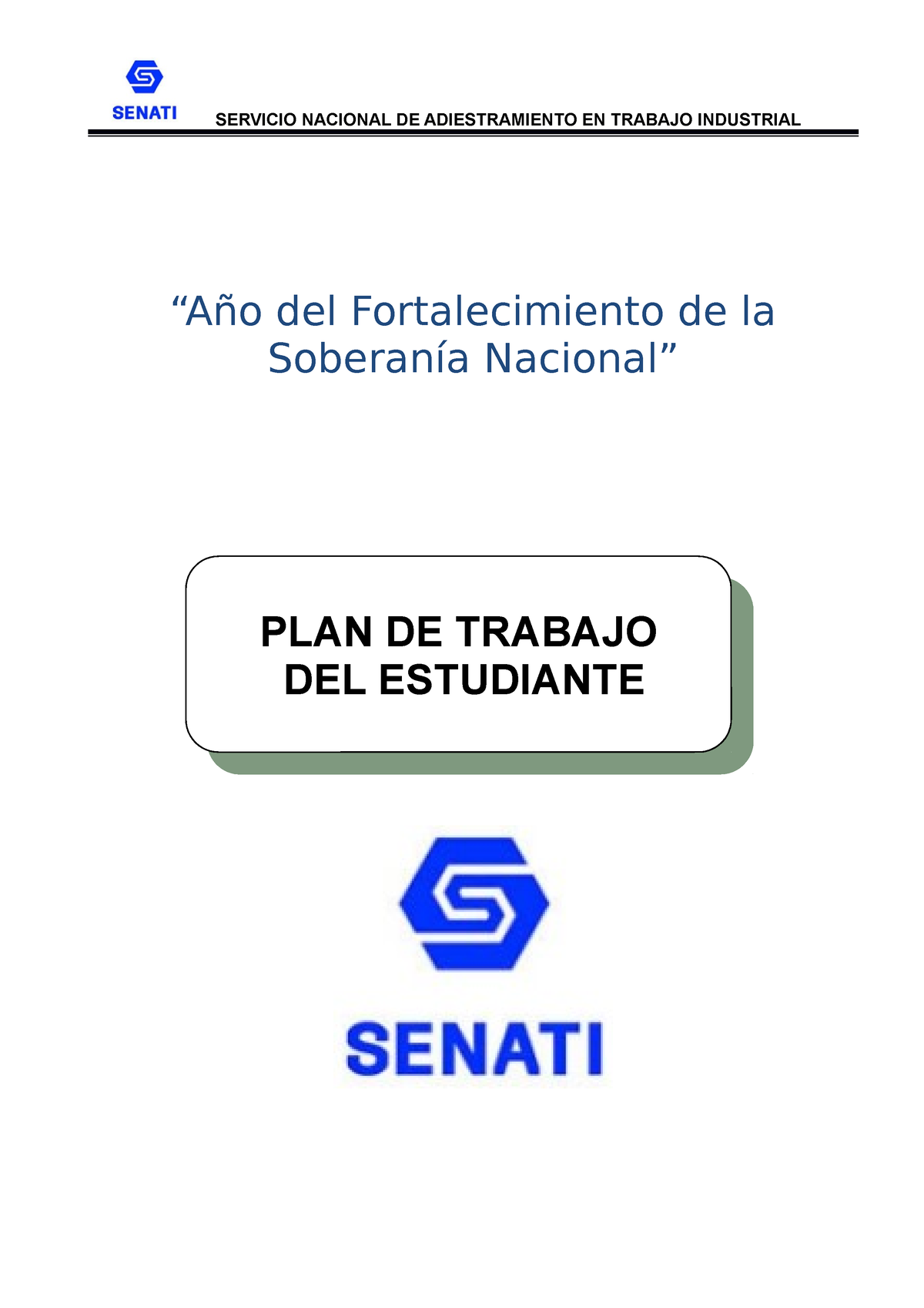 Seguridad E Higiene Industrial - SERVICIO NACIONAL DE ADIESTRAMIENTO EN