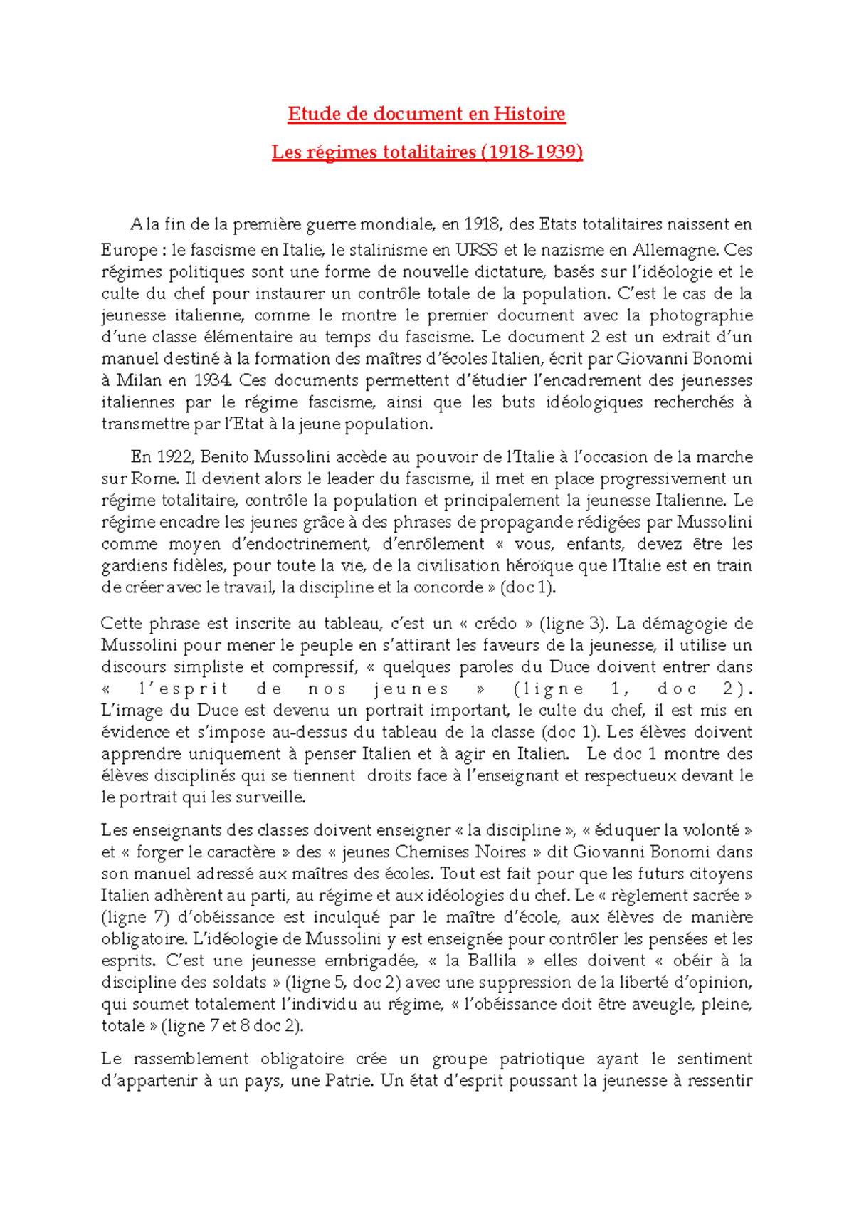 Sujet De Dissertation Juste La Fin Du Monde État totalitaire - Histoire - UPJV Warning TT undefined function 32