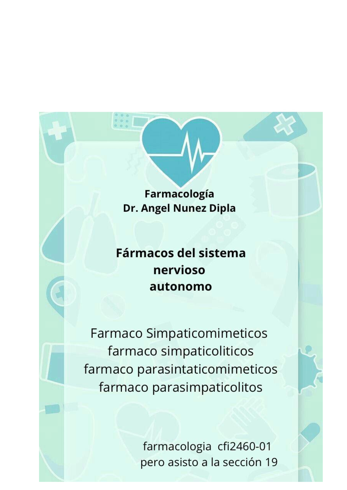 Farmacología Sistema Nervioso Autonómo - Fármacos Simpaticomiméticos O ...