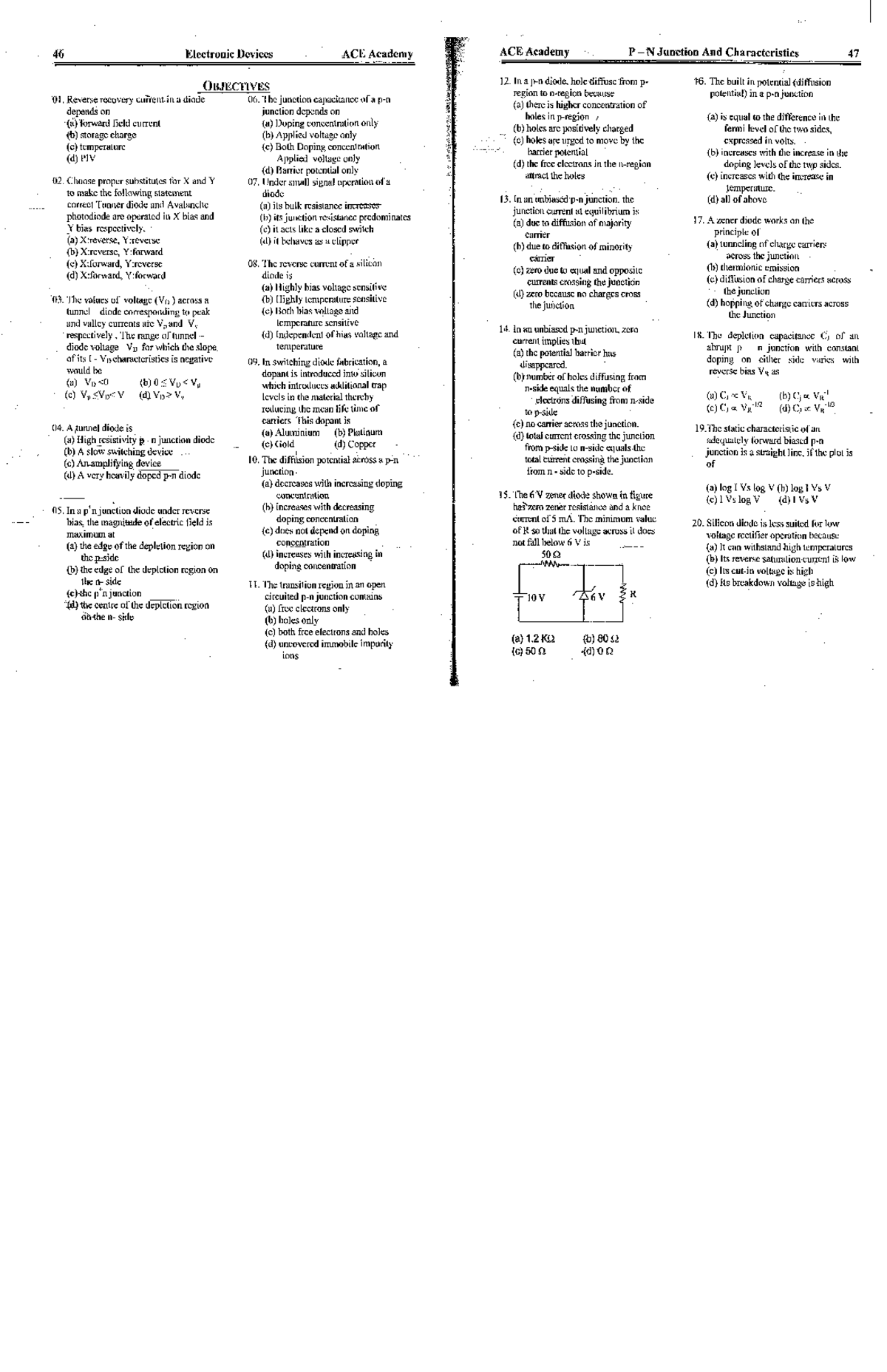 ACE Academy electronic devices-13 - Electronic Devices and Circuits ...