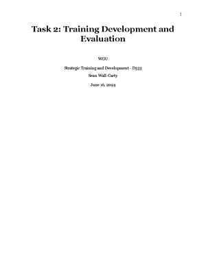 D353 Task 2 - D353 Task 2 - Jordyn Phillips 08/07/ D353 Task 2 A. Once ...