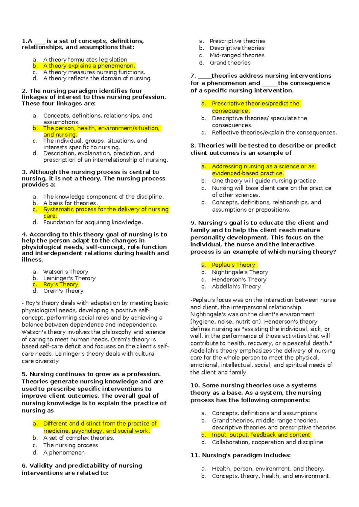 theoretrical-foundation-of-nursing-1-is-a-set-of-concepts